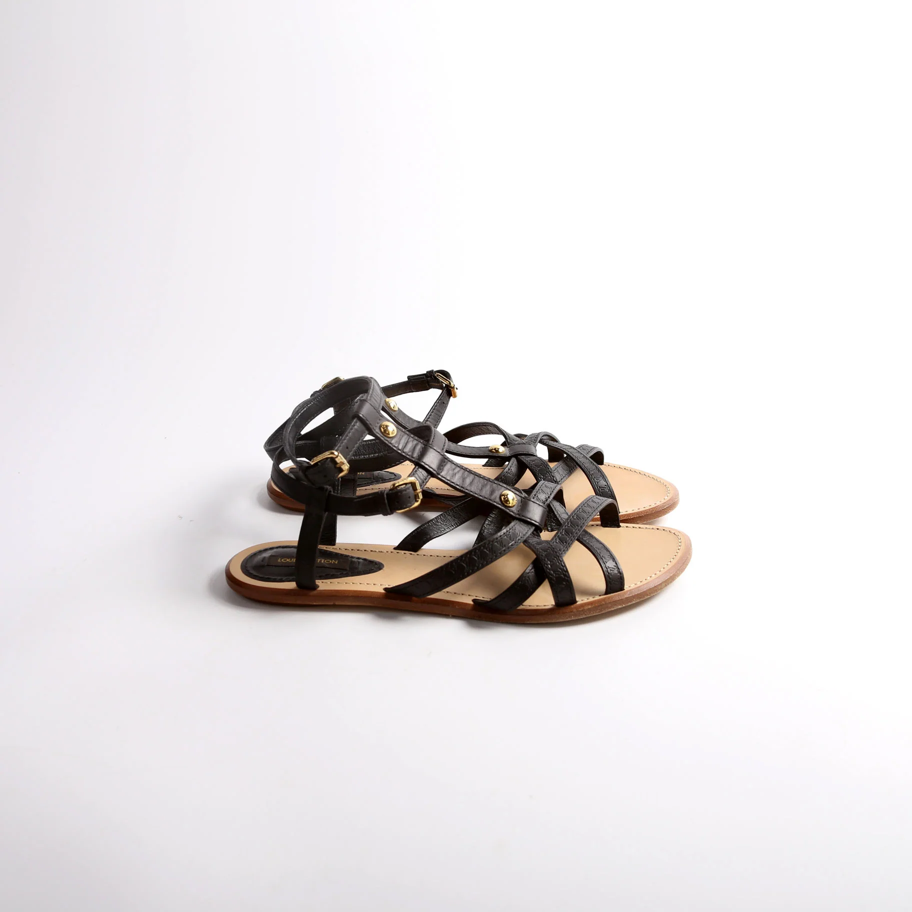 Explorer Strappy Flat Sandals Size 39 - Image 5
