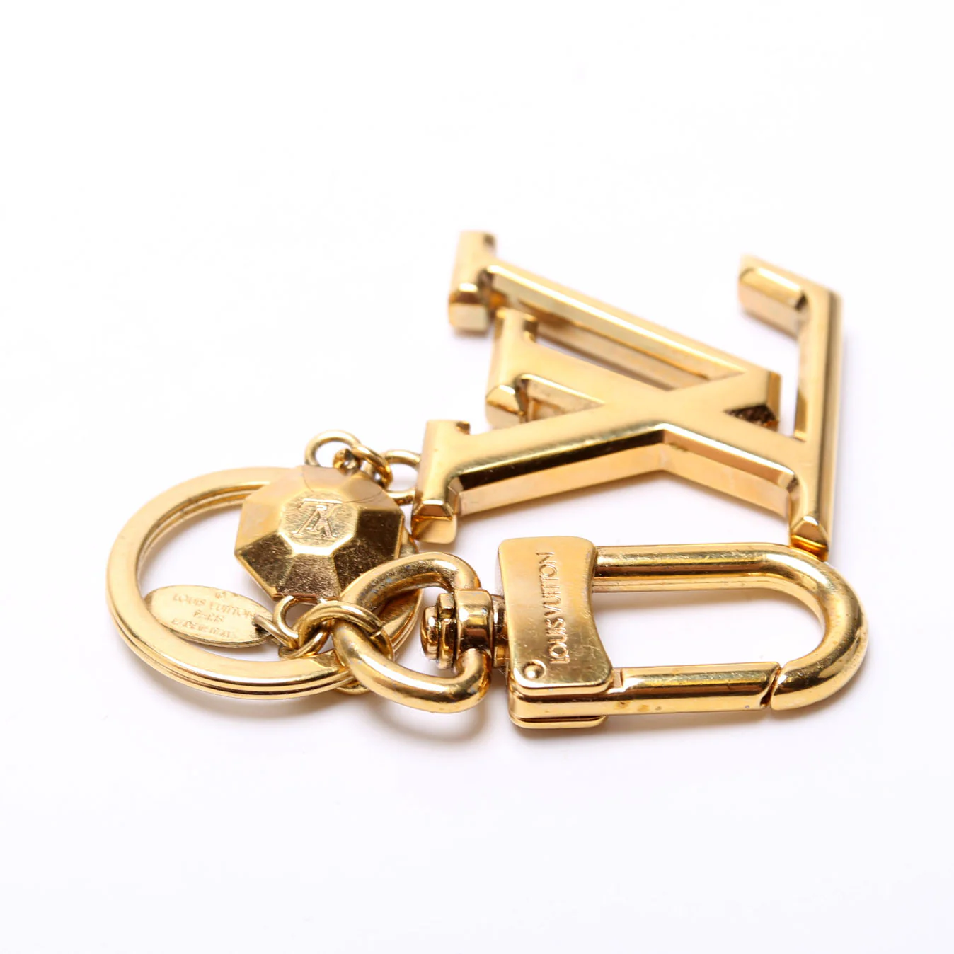 Facettes Bag Charm Gold - Image 3