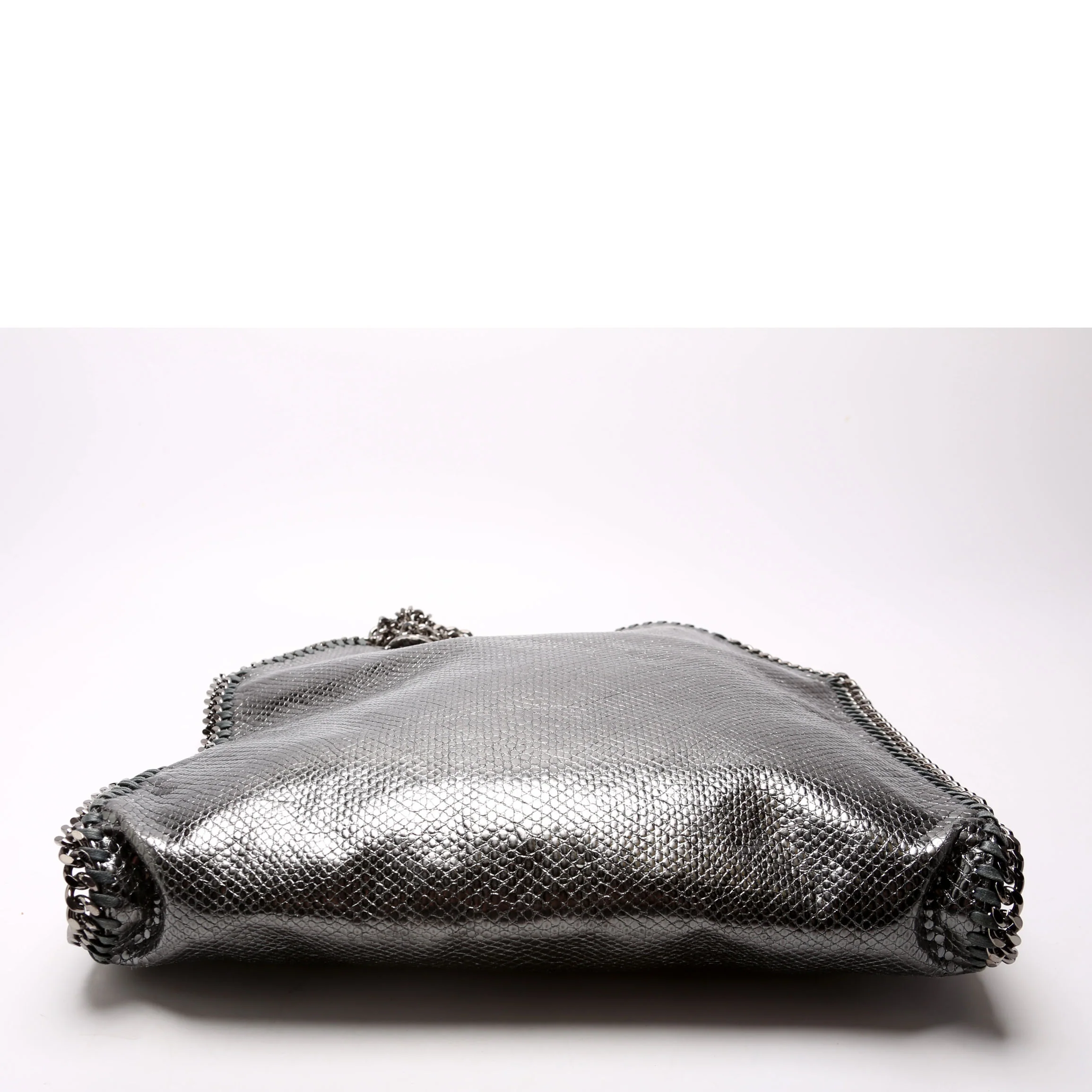 Falabella Fold Over Tote Silver - Image 4