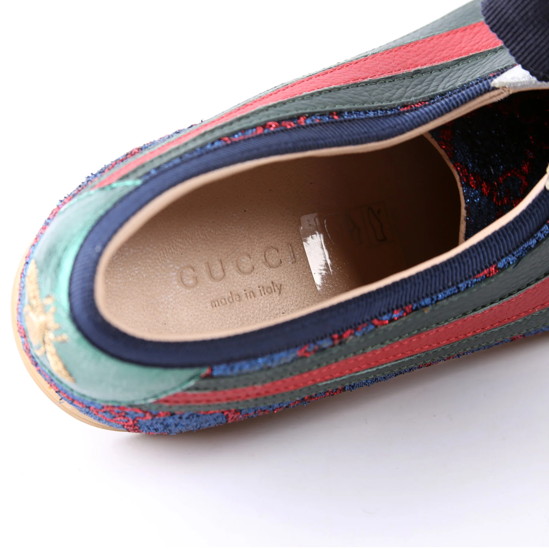 Falacer Glitter Sneakers Size 37 Blue - Image 6