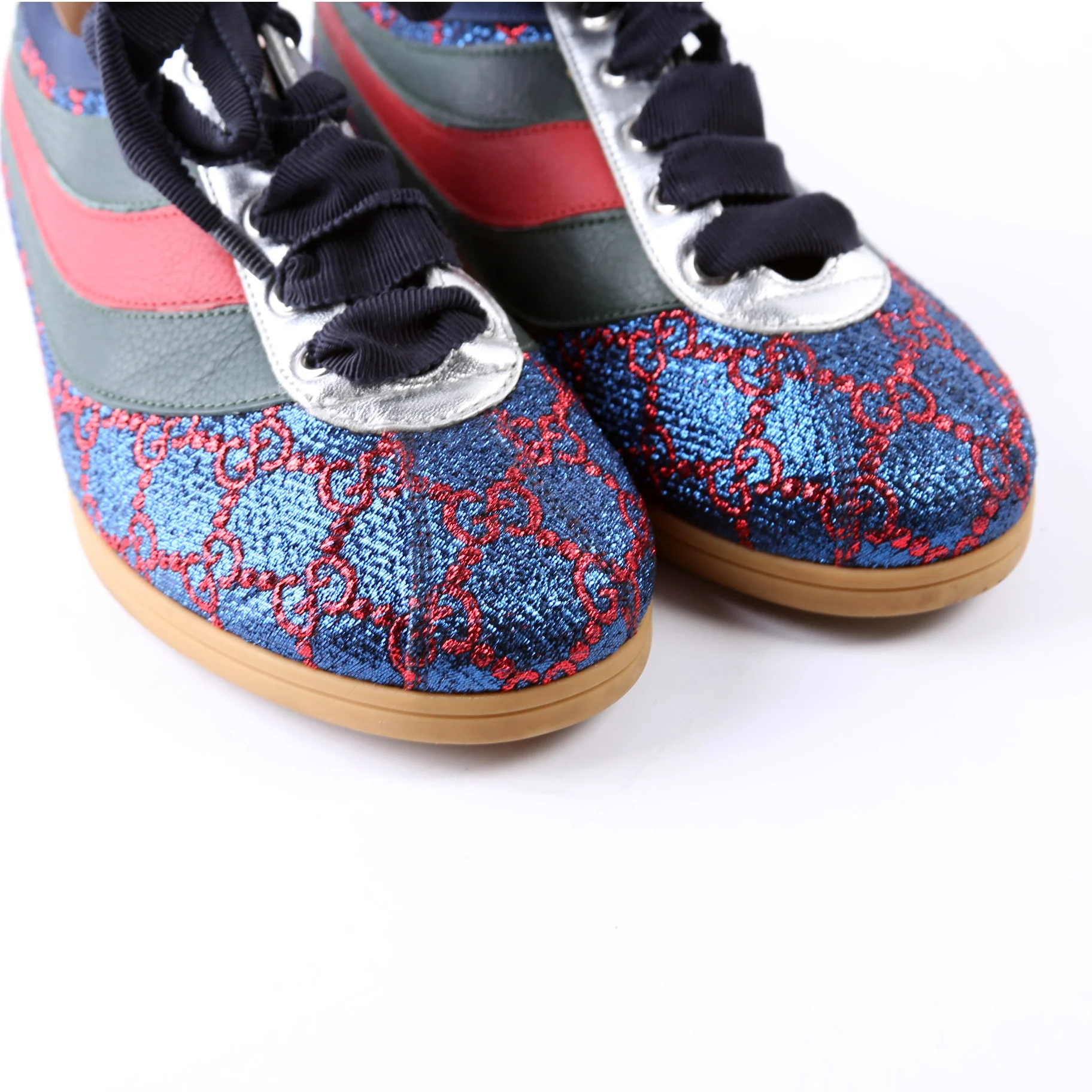 Falacer Glitter Sneakers Size 37 Blue - Image 7