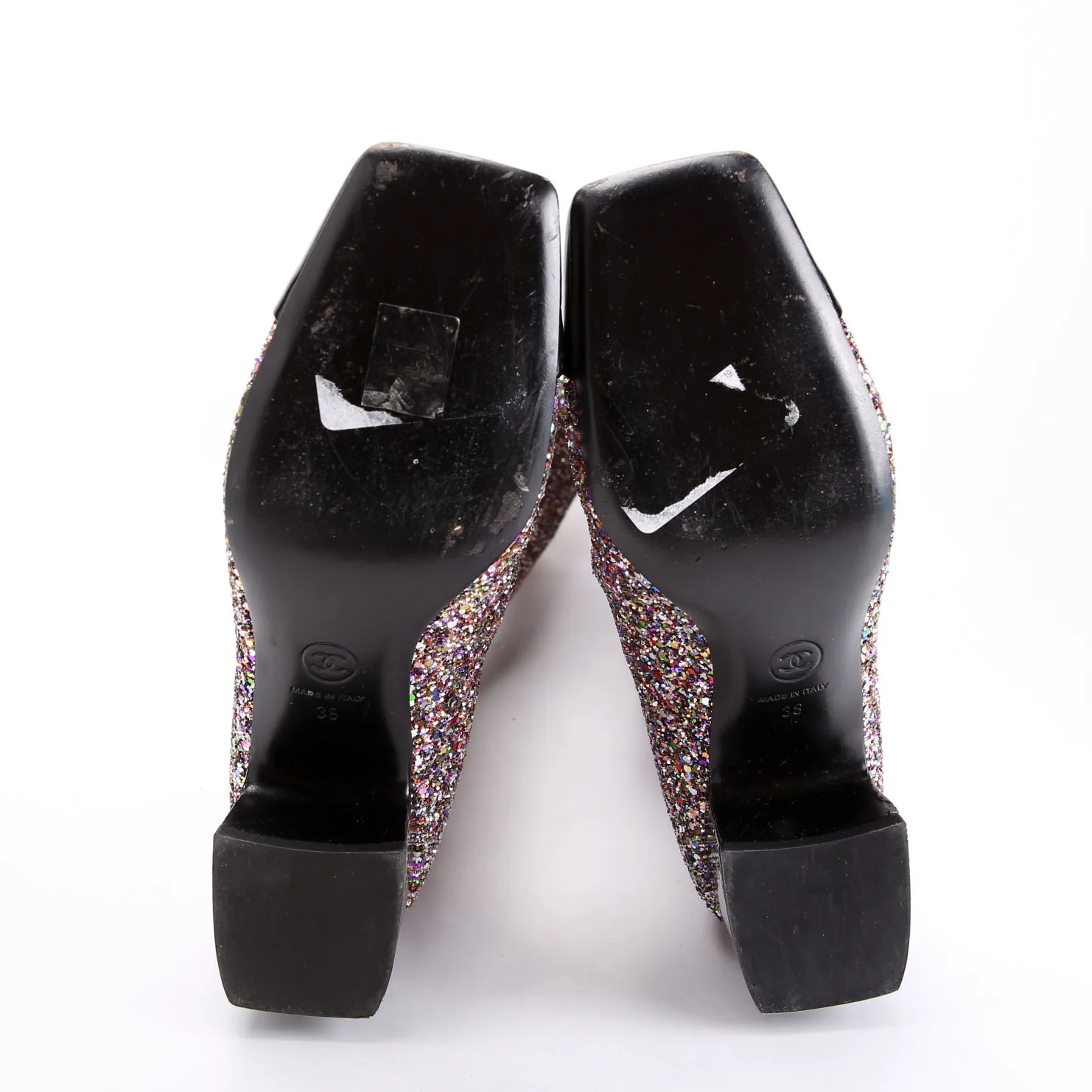 Fantasy Glitter High Boots Size 38 - Image 10