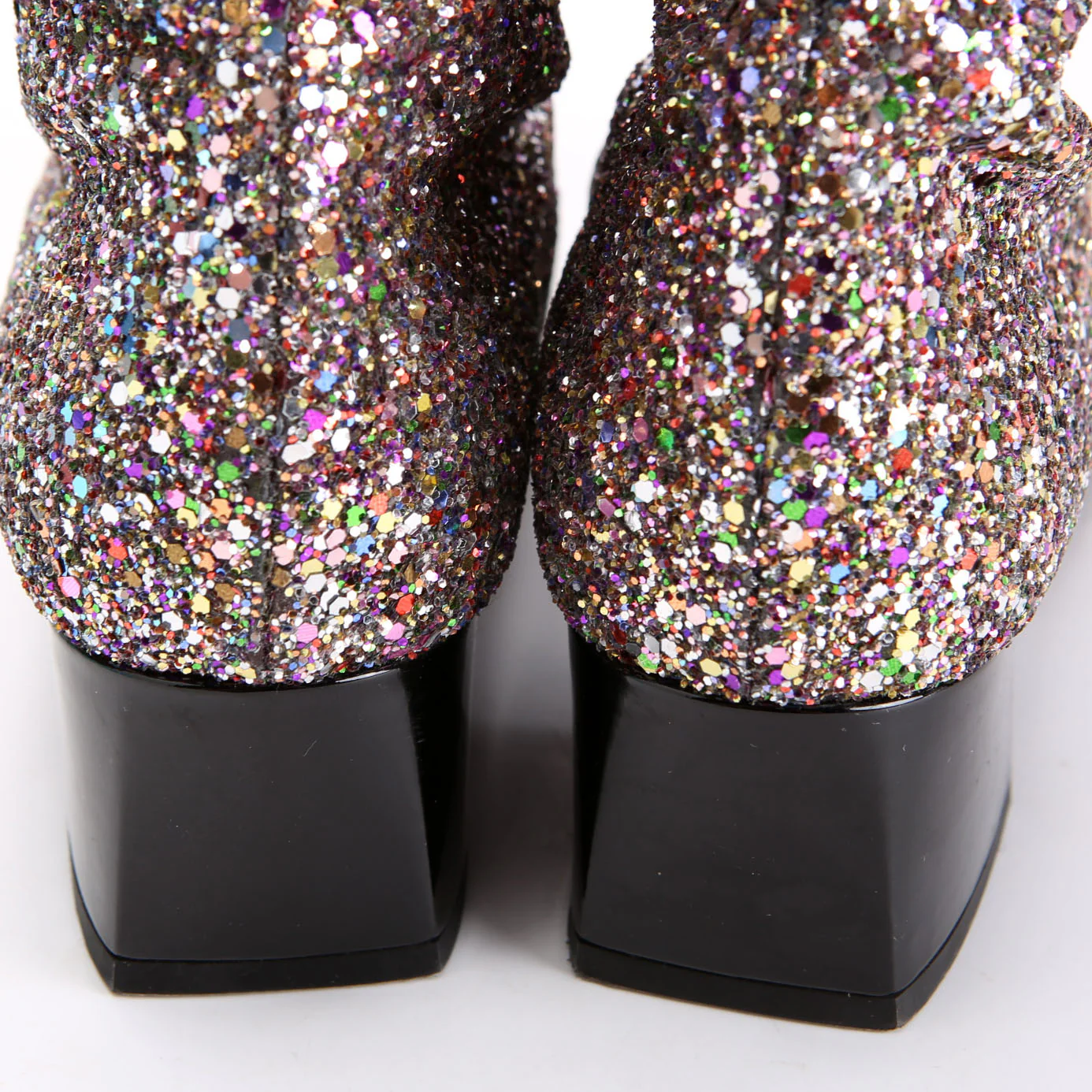 Fantasy Glitter High Boots Size 38 - Image 8