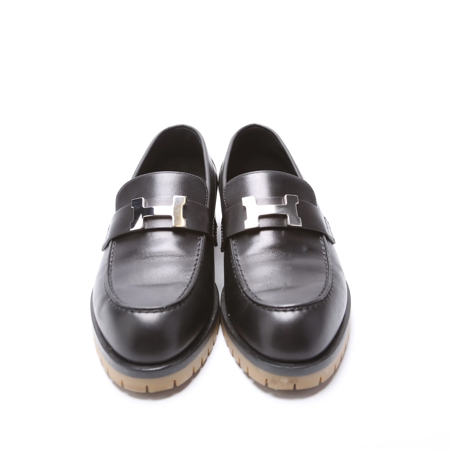 Faubourg Leather Loafers Size 37 - Image 2