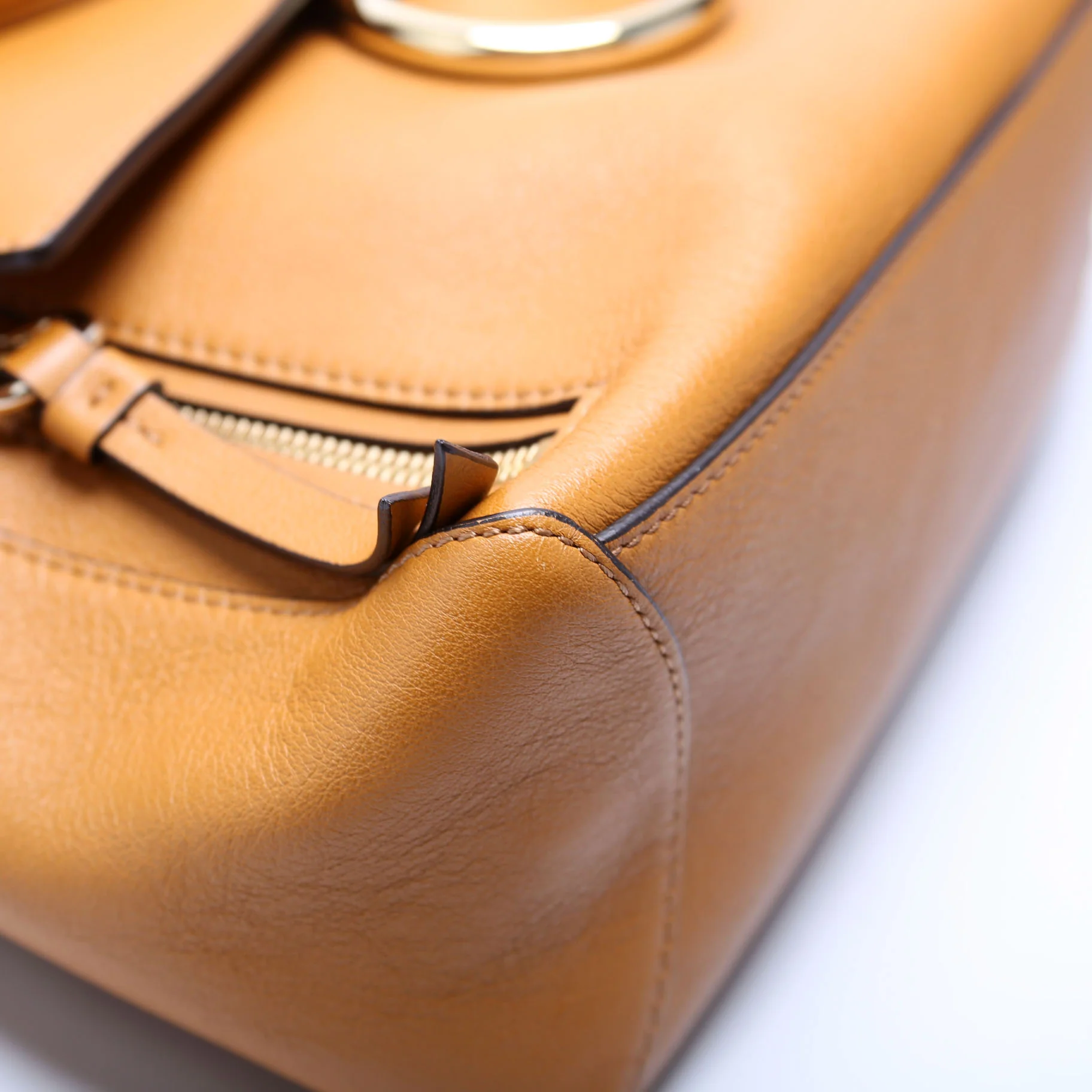 Faye Day Shoulder Bag Small Ochre - Image 5