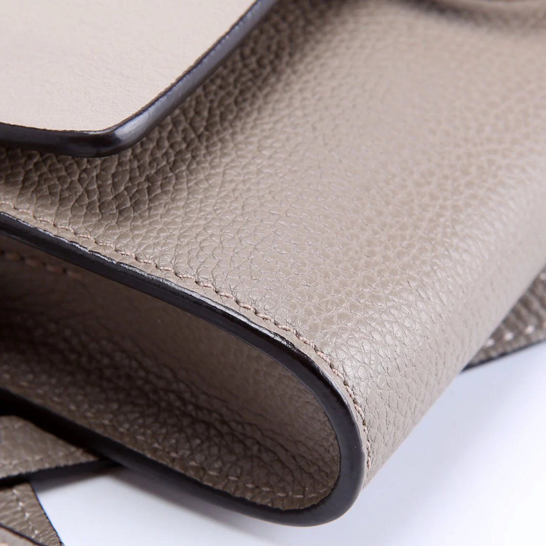 Faye Shoulder Bag Mini Taupe - Image 5