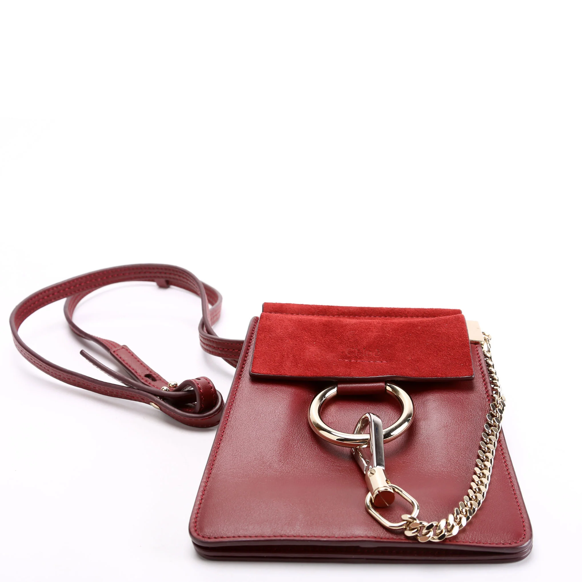 Faye Small Bracelet Bag Red - Image 4
