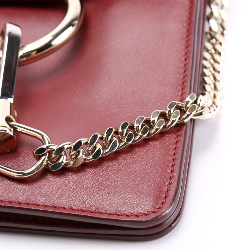 Faye Small Bracelet Bag Red - Image 6