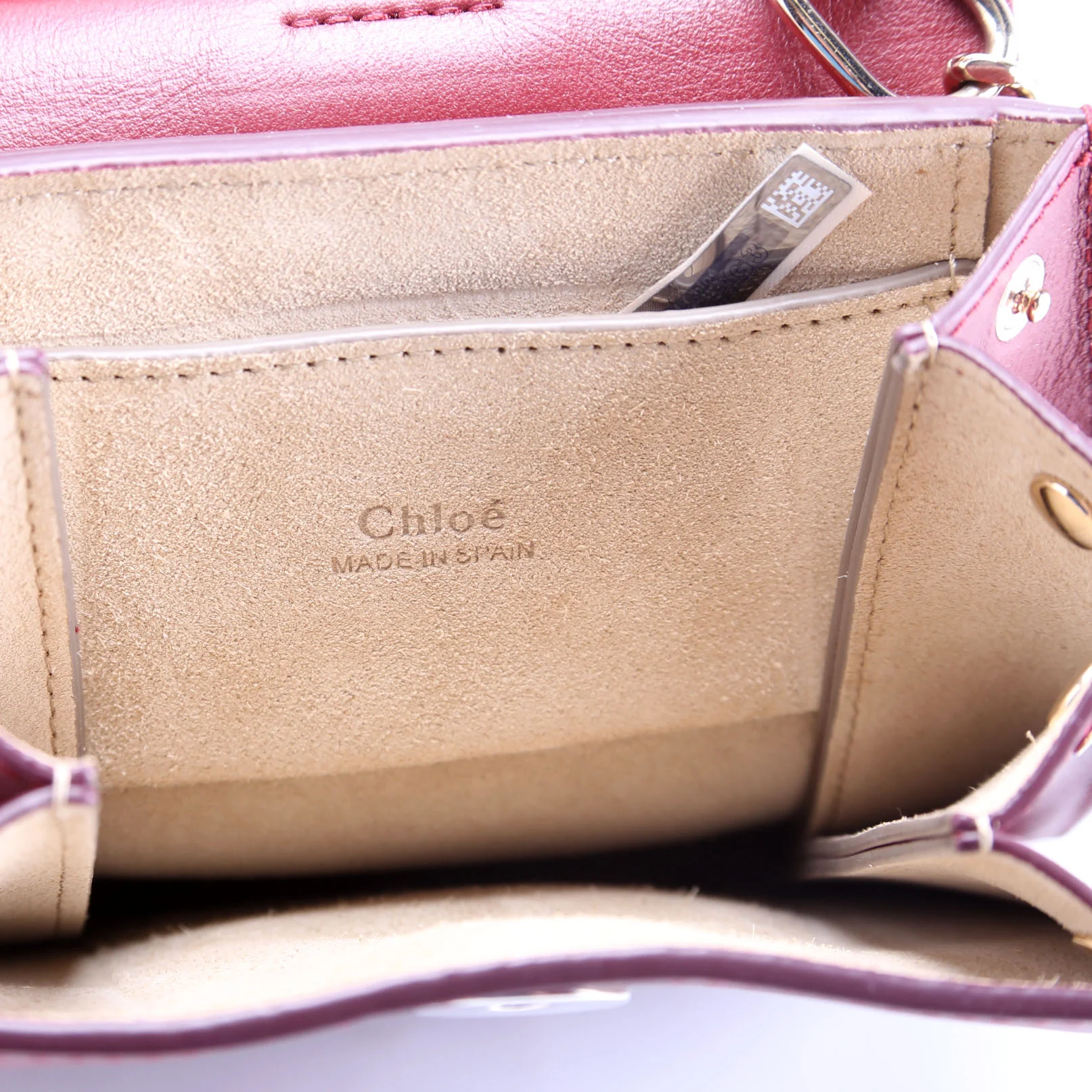 Faye Small Bracelet Bag Red - Image 8