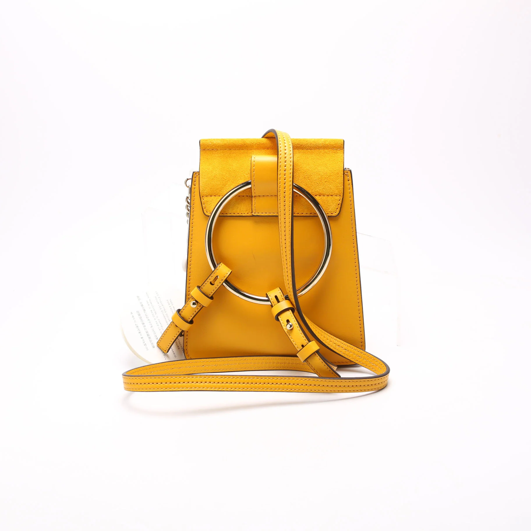 Faye Small Bracelet Bag Yellow - Image 2