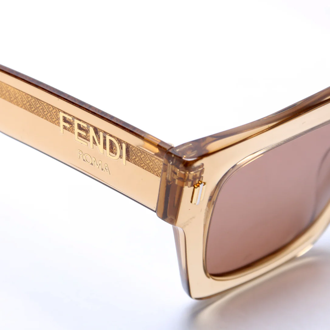 FE40101i Square Sunglasses Gold - Image 3