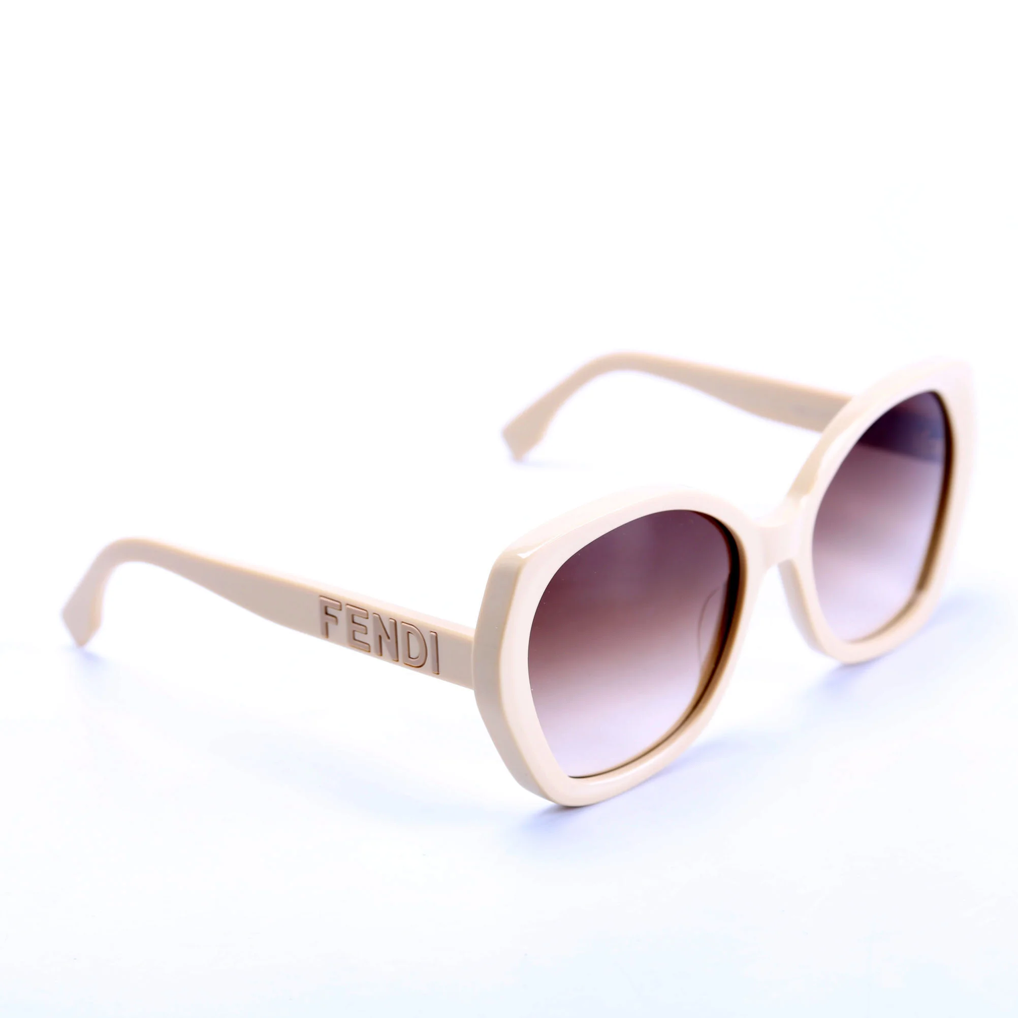FE40112I Oversized Butterfly Acetate Beige - Image 2