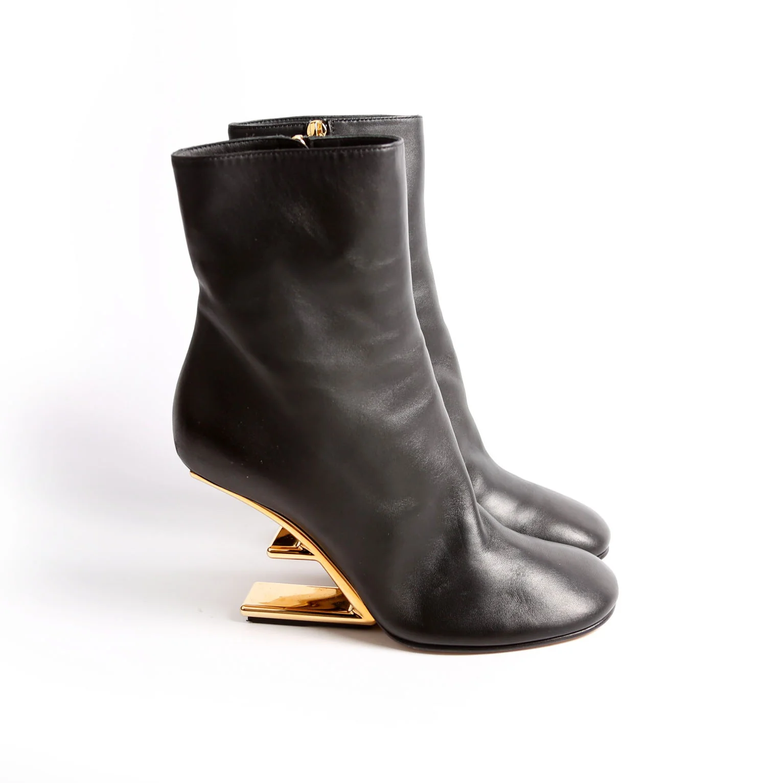 Fendi First Booties 95MM Size 38.5 - Image 6