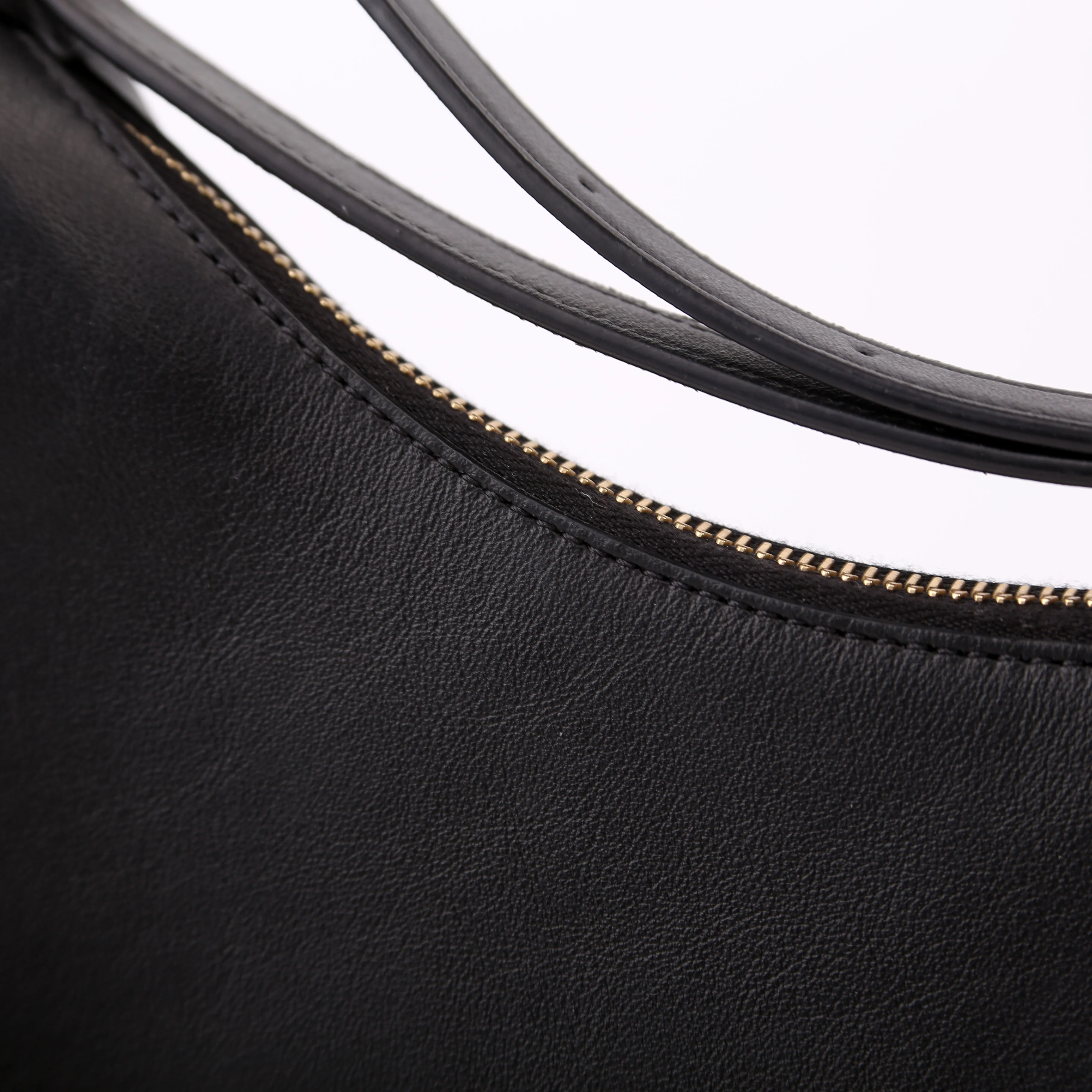 Fendigraphy Small Leather Hobo Black - Image 10