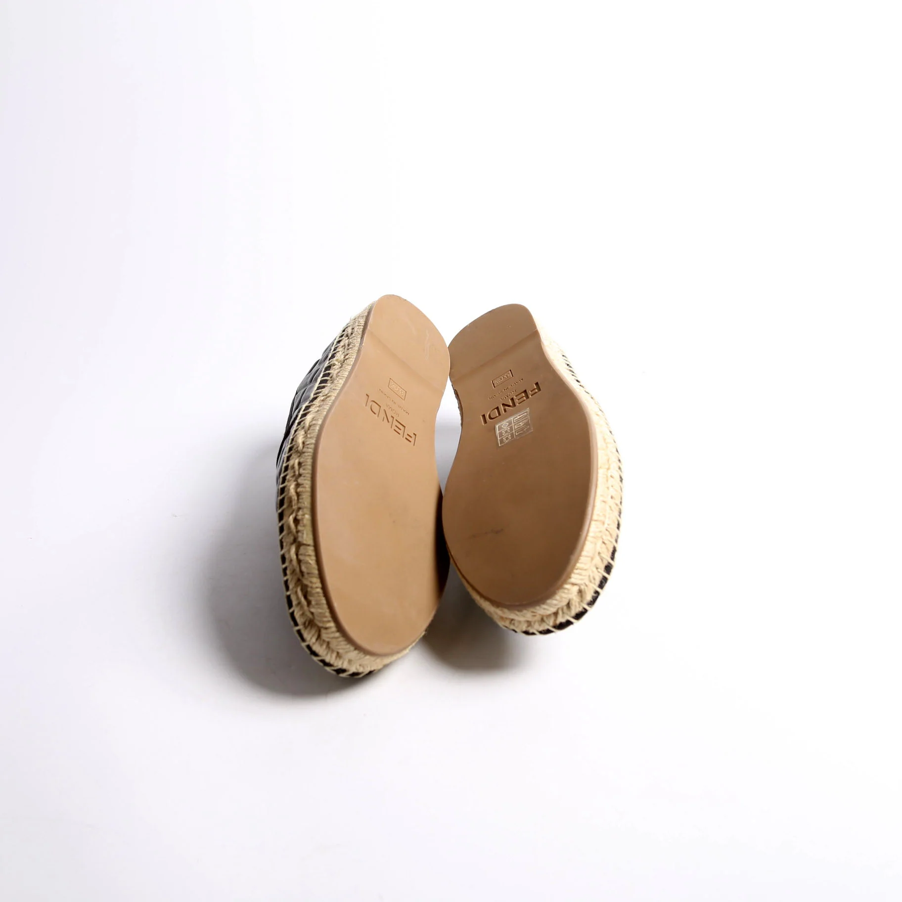 FF Embossed Espadrilles Size 36.5 - Image 7