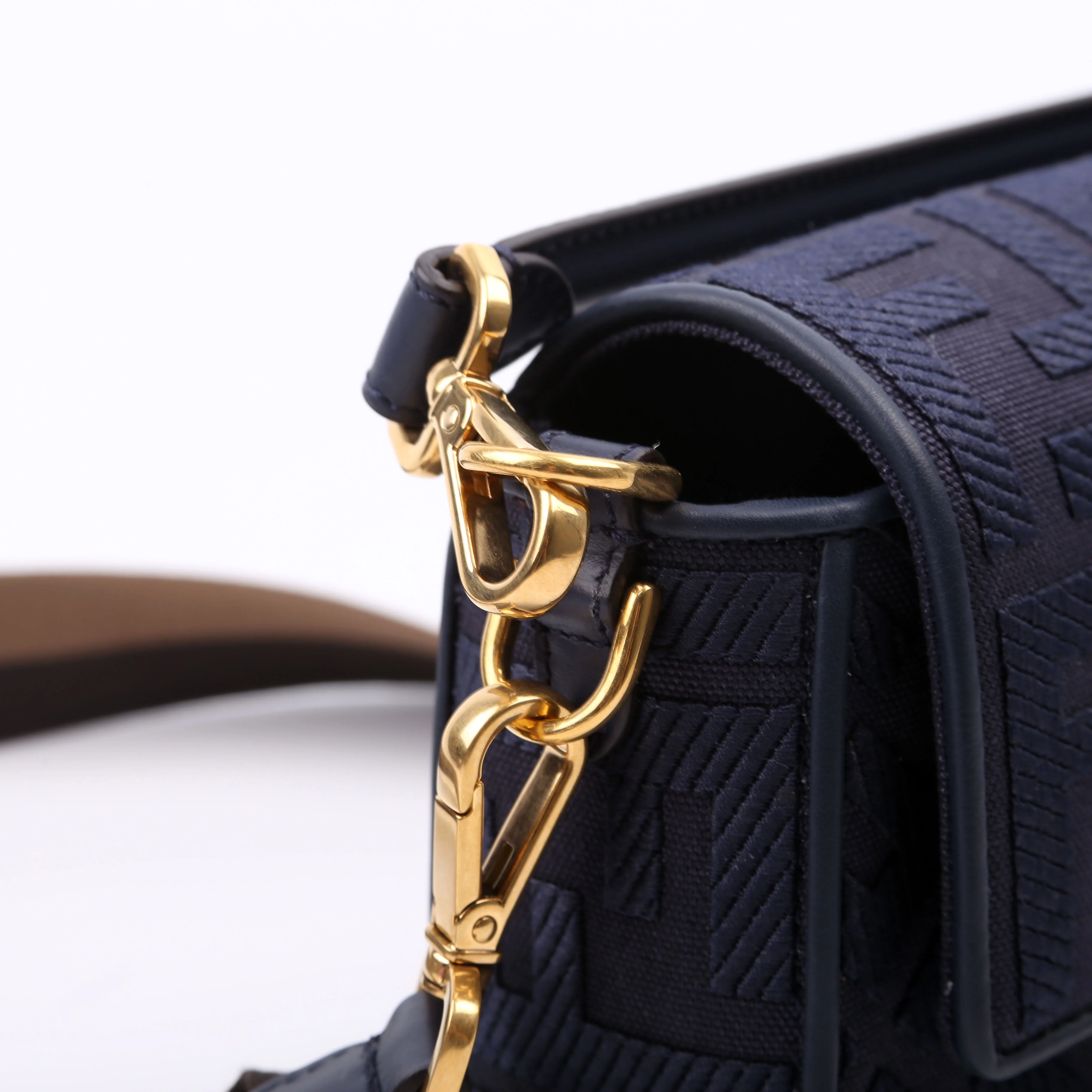 FF Jacquard Baguette Navy - Image 10