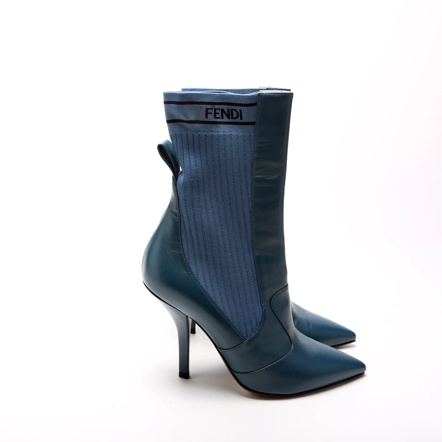 FF Leather Booties Size 40 - Image 3