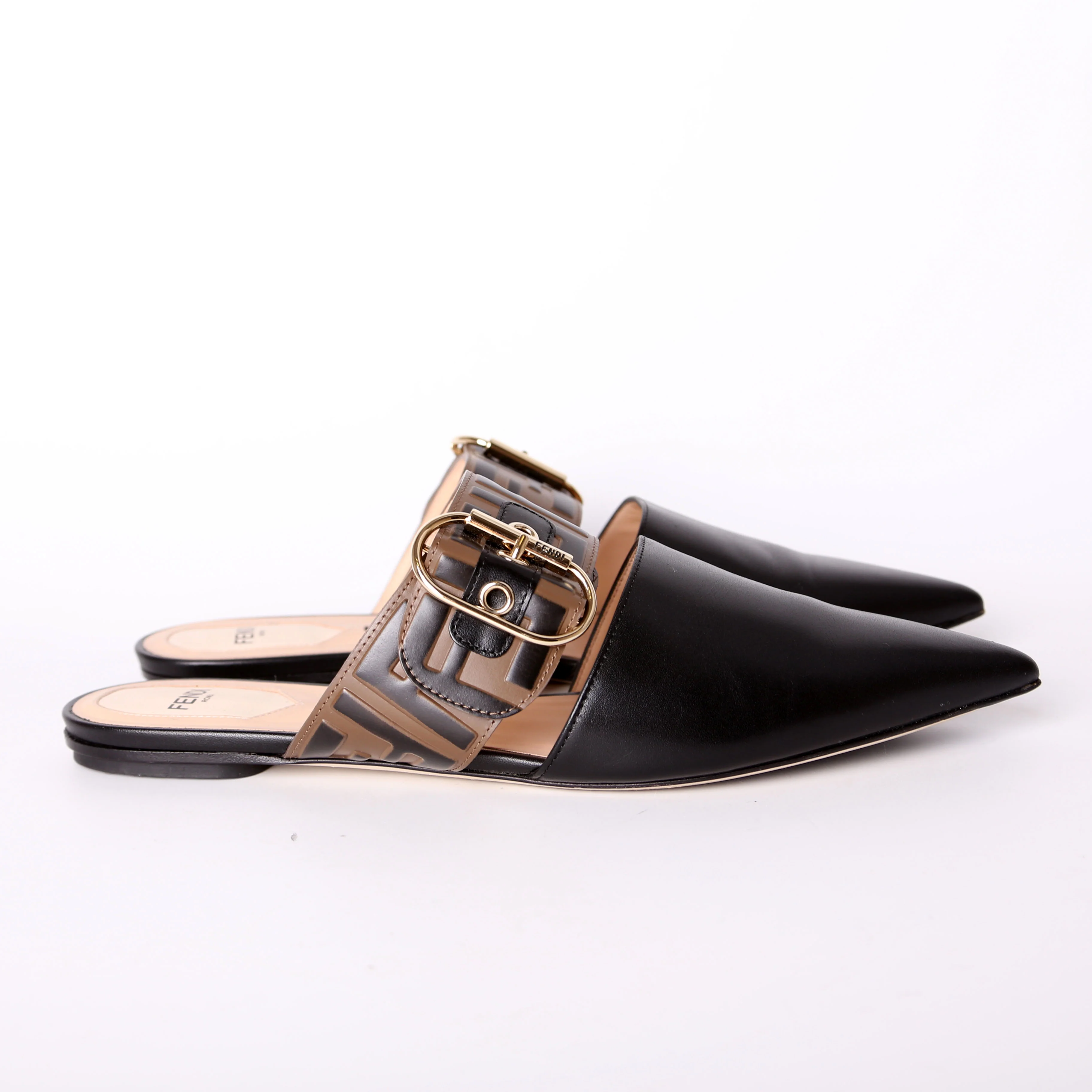 FF Pointed Toe Mules Size 39.5 - Image 3