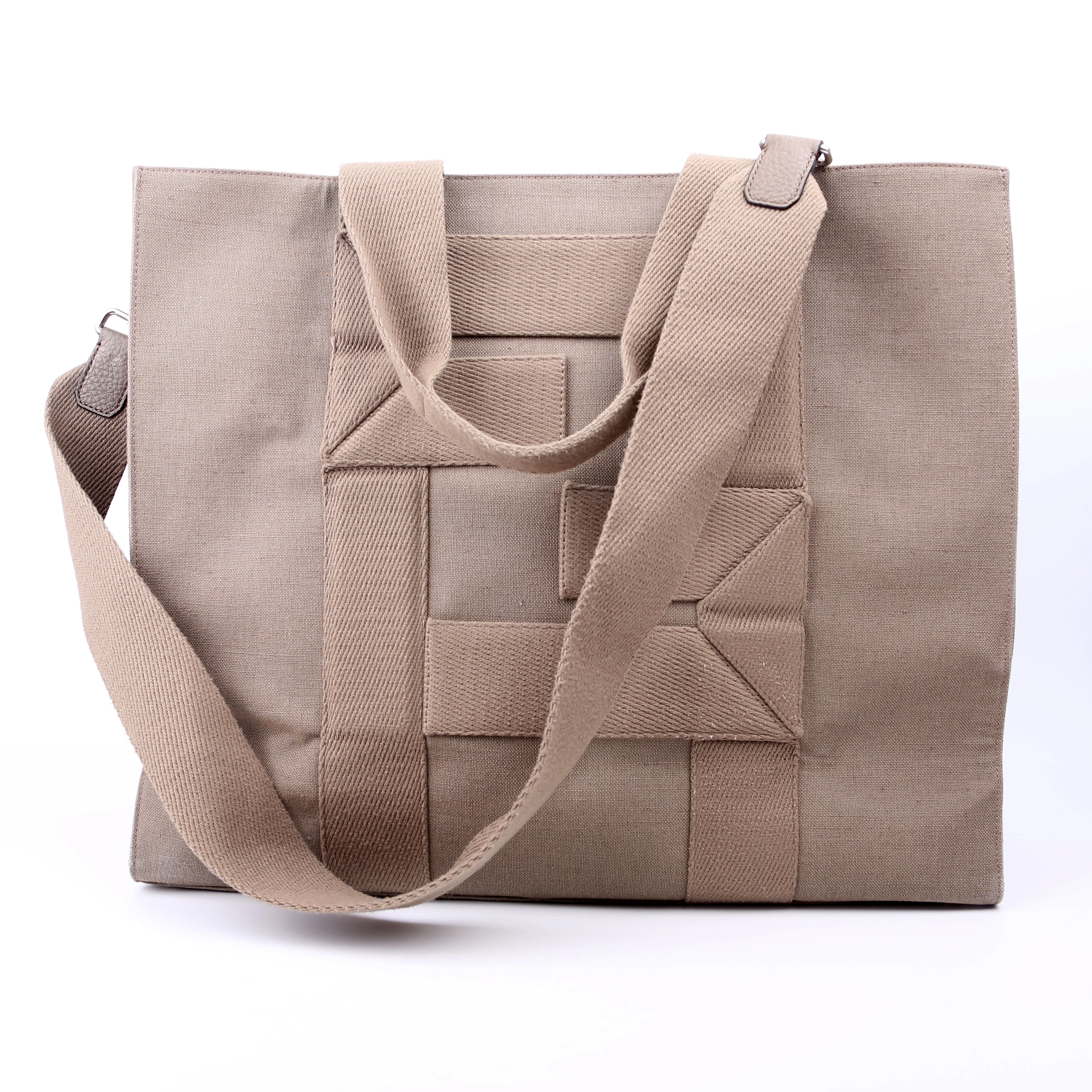 FF Shopper Canvas Large Taupe - Image 2