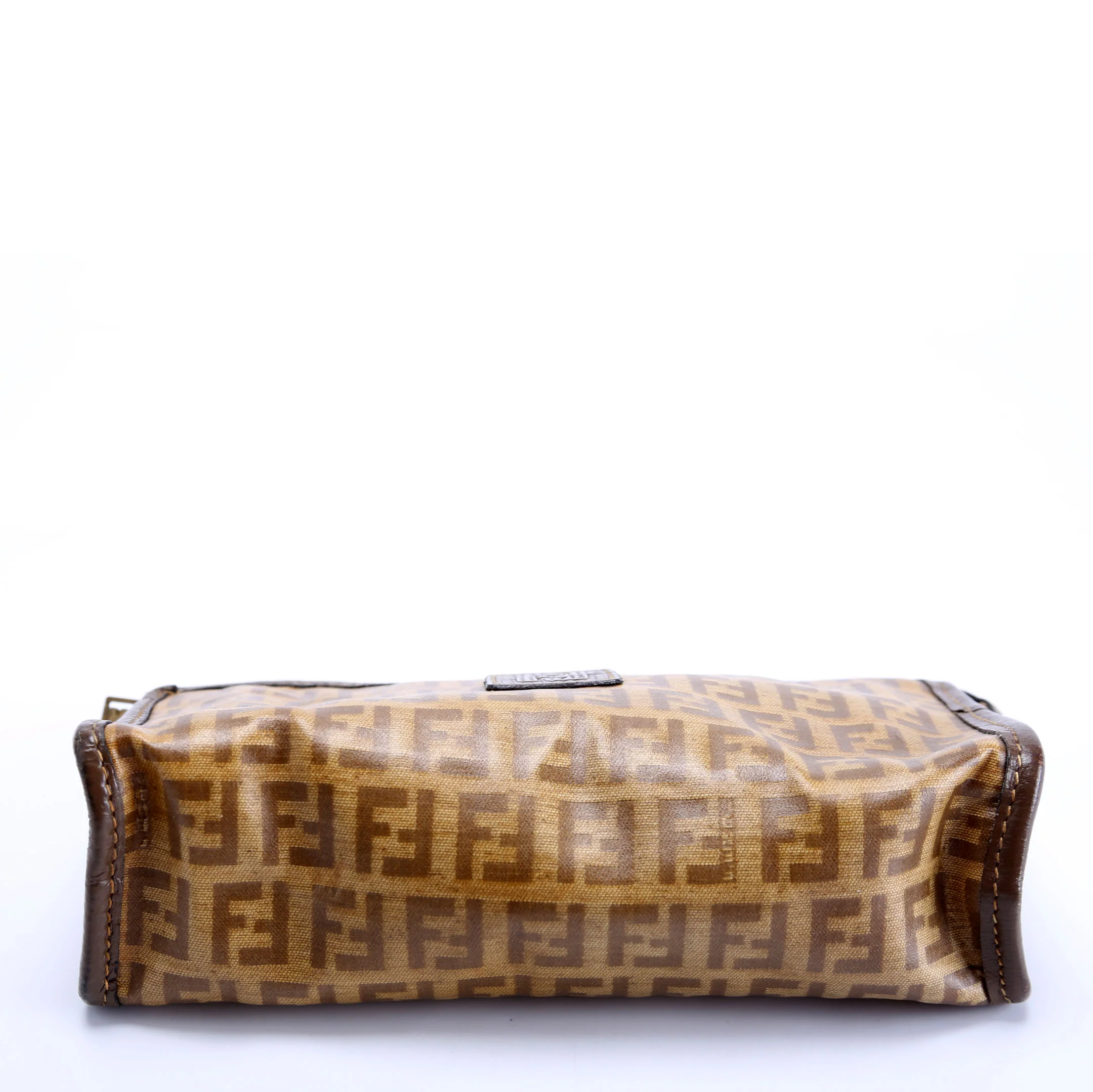 FF Zip Pouch Vintage Brown - Image 4
