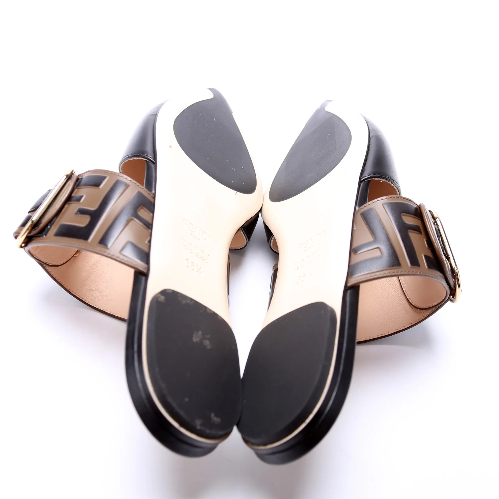 FF Zucca Mules Size 38.5 - Image 5