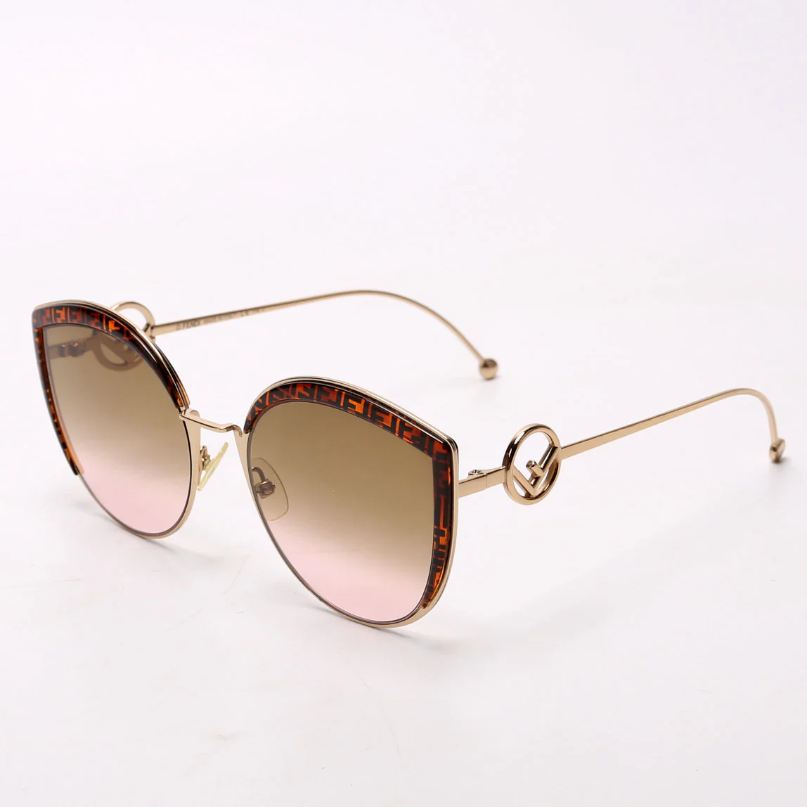 FF0290/S F Is Fendi Cateye Sunglasses Brown - Image 3
