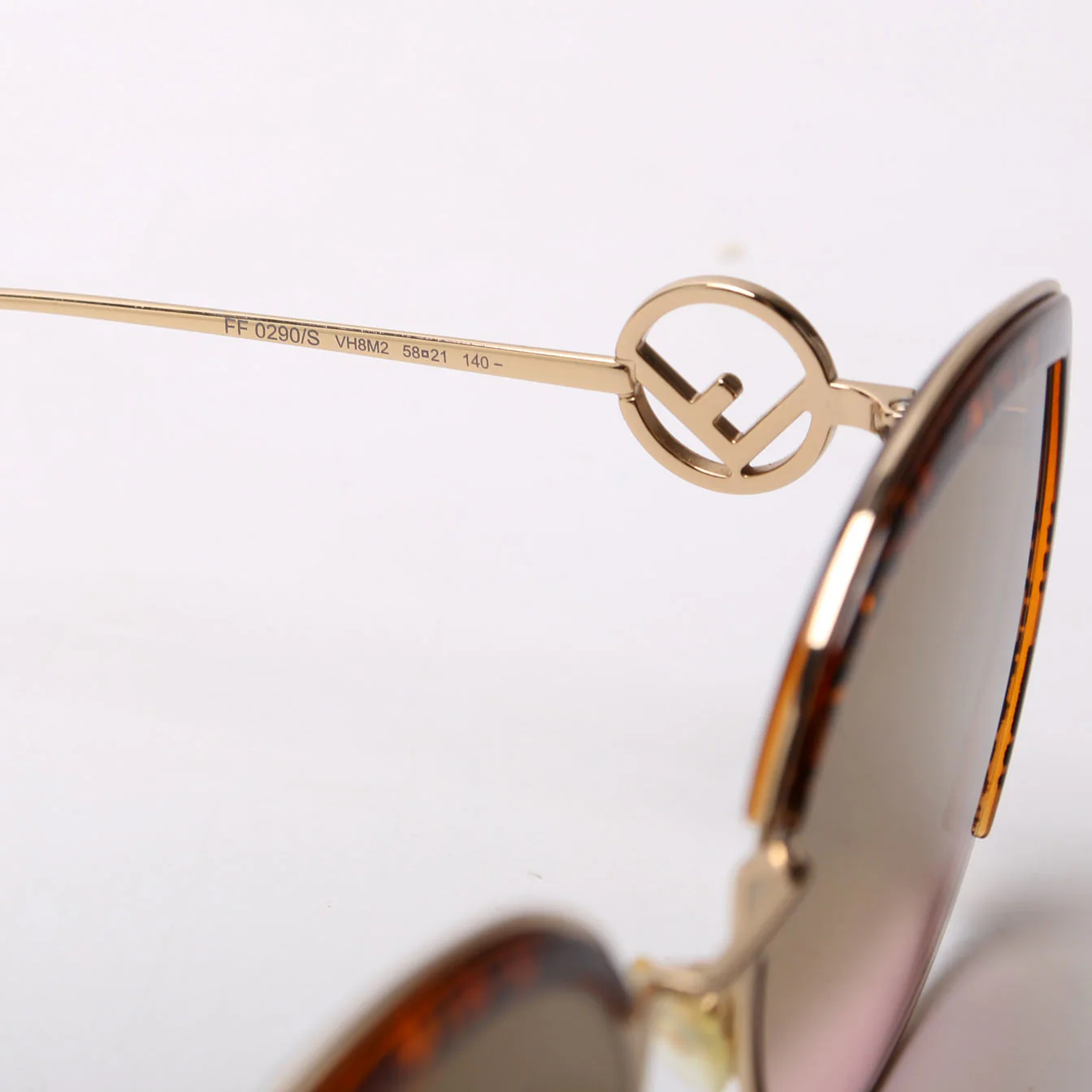 FF0290/S F Is Fendi Cateye Sunglasses Brown - Image 5