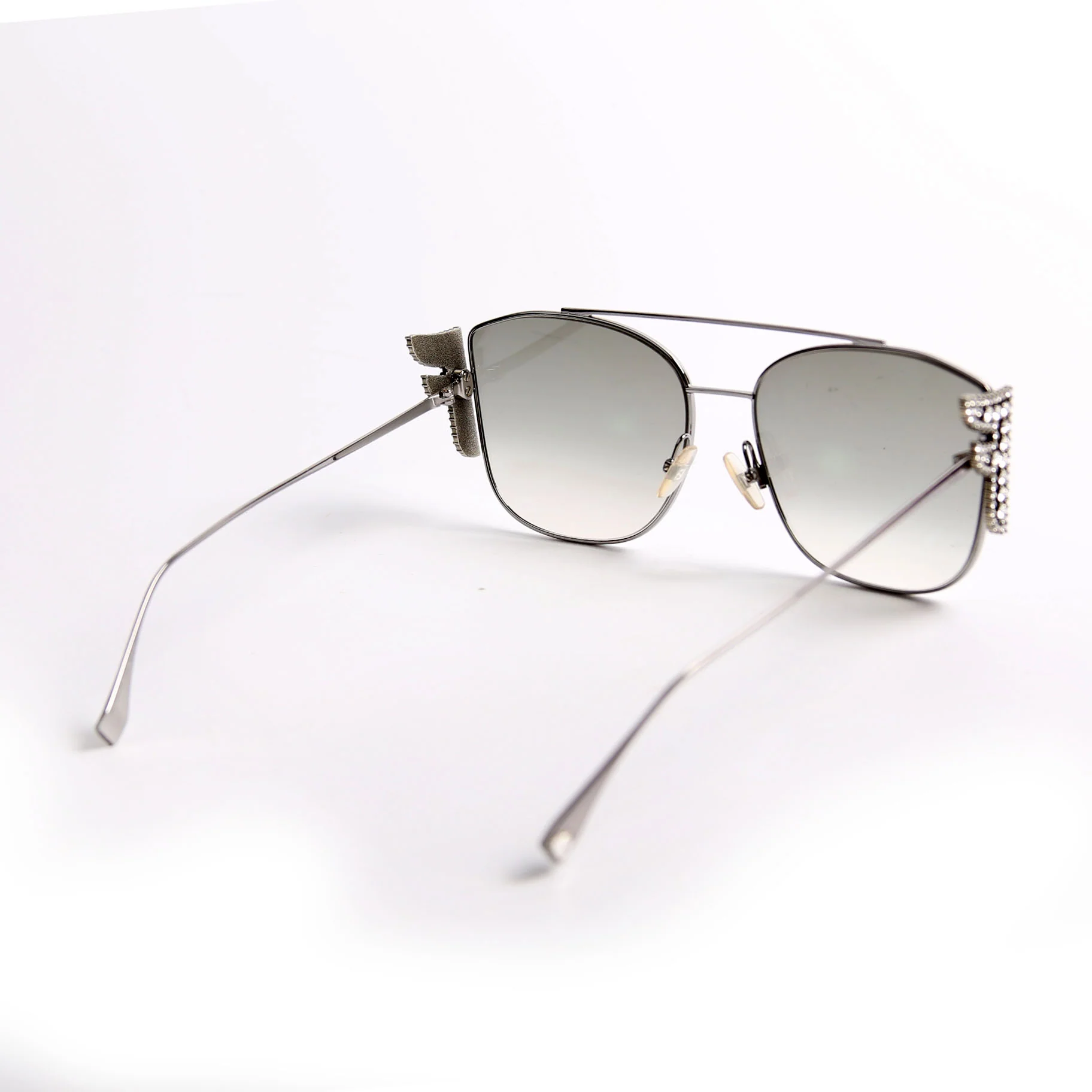 FF0380/G/S Freedom FF Crystal Sunglasses Silver - Image 4