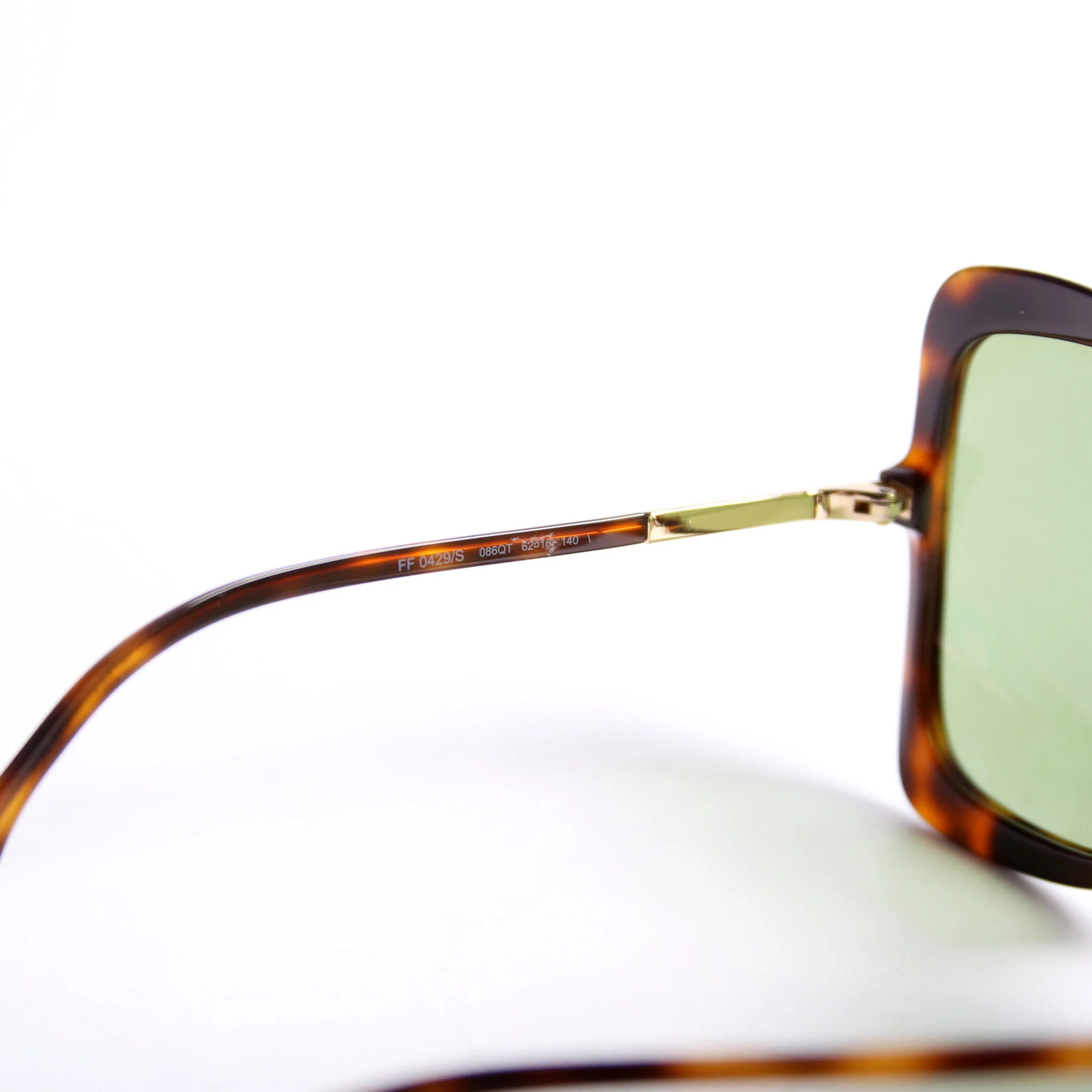 FF0429/S Tortoise Sunglasses Brown/Green - Image 5