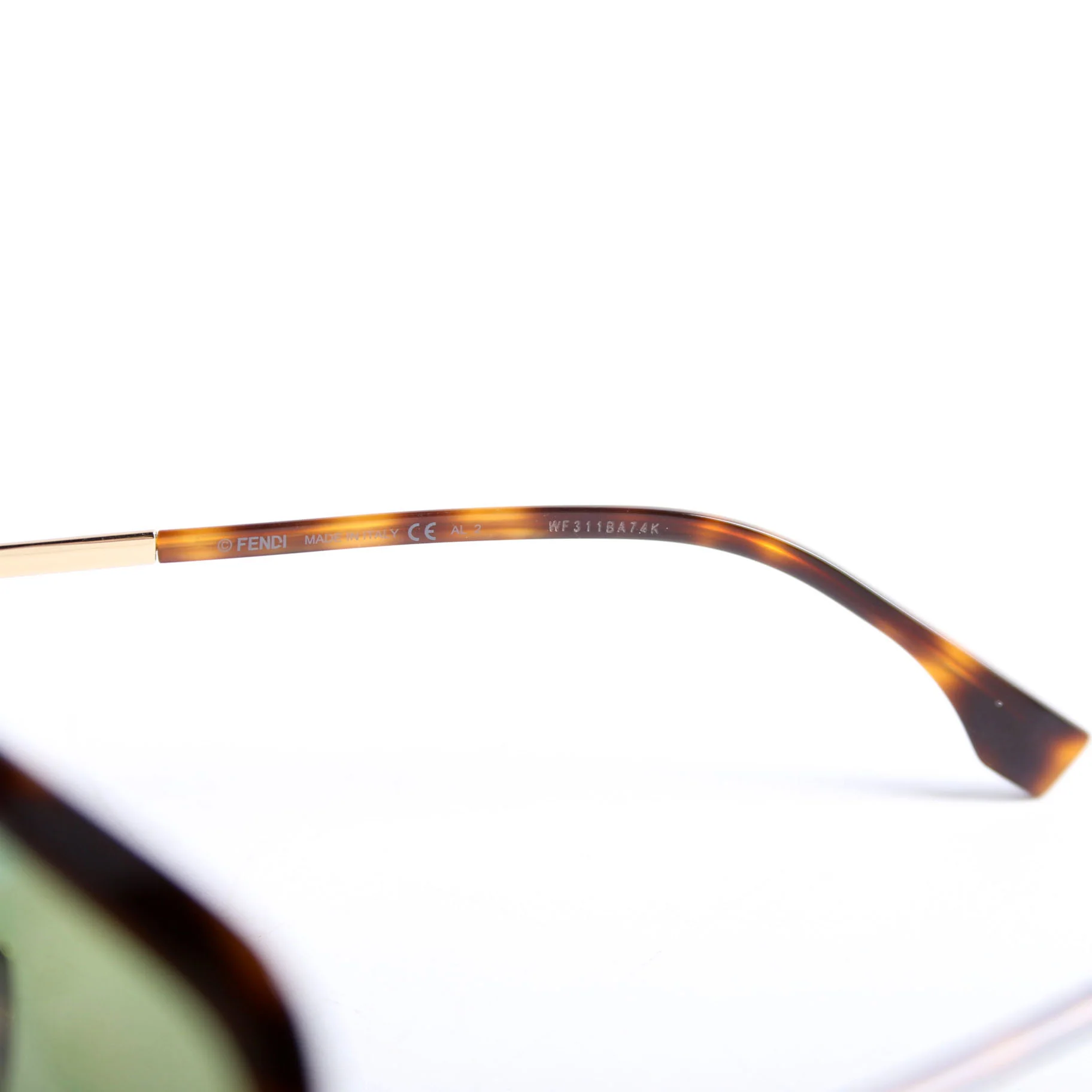 FF0429/S Tortoise Sunglasses Brown/Green - Image 6