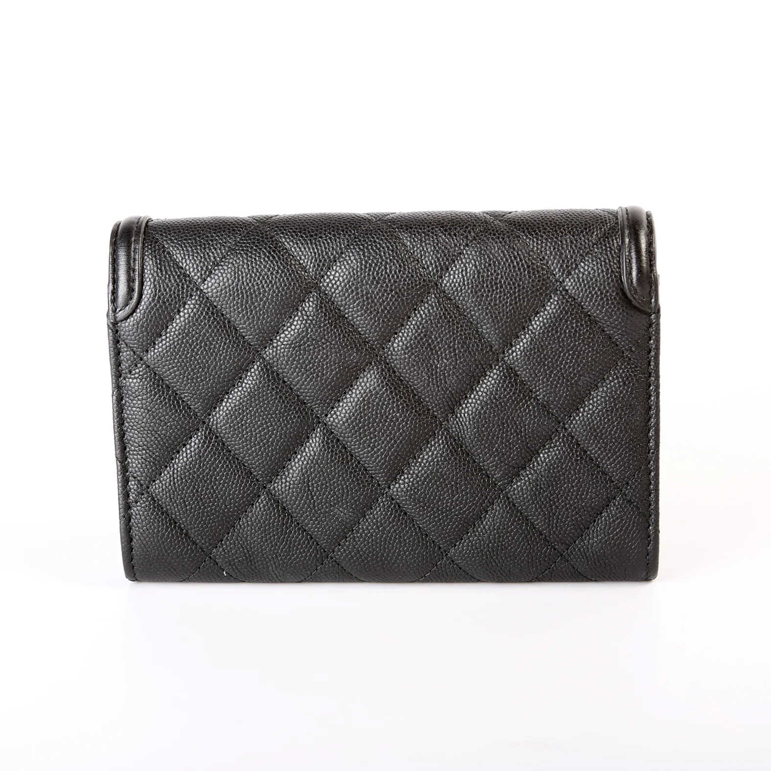 Filigree Medium Flap Wallet Caviar 25M - Image 2