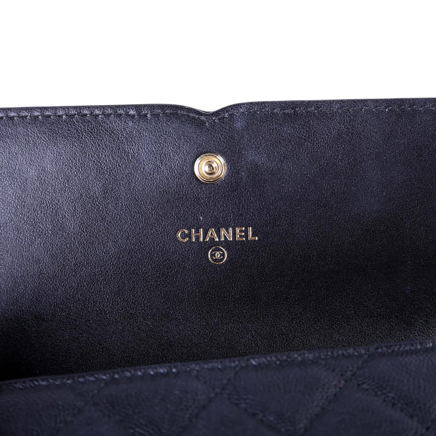 Filigree Medium Flap Wallet Caviar 25M - Image 9