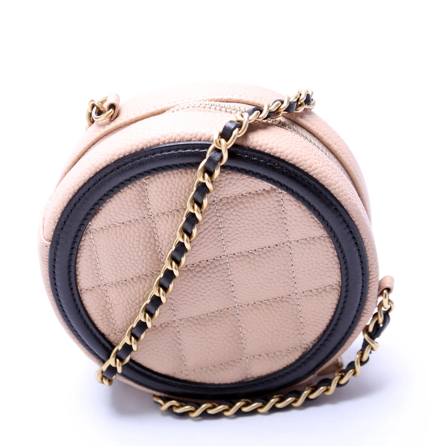 Filigree Round Crossbody Caviar 26M - Image 3