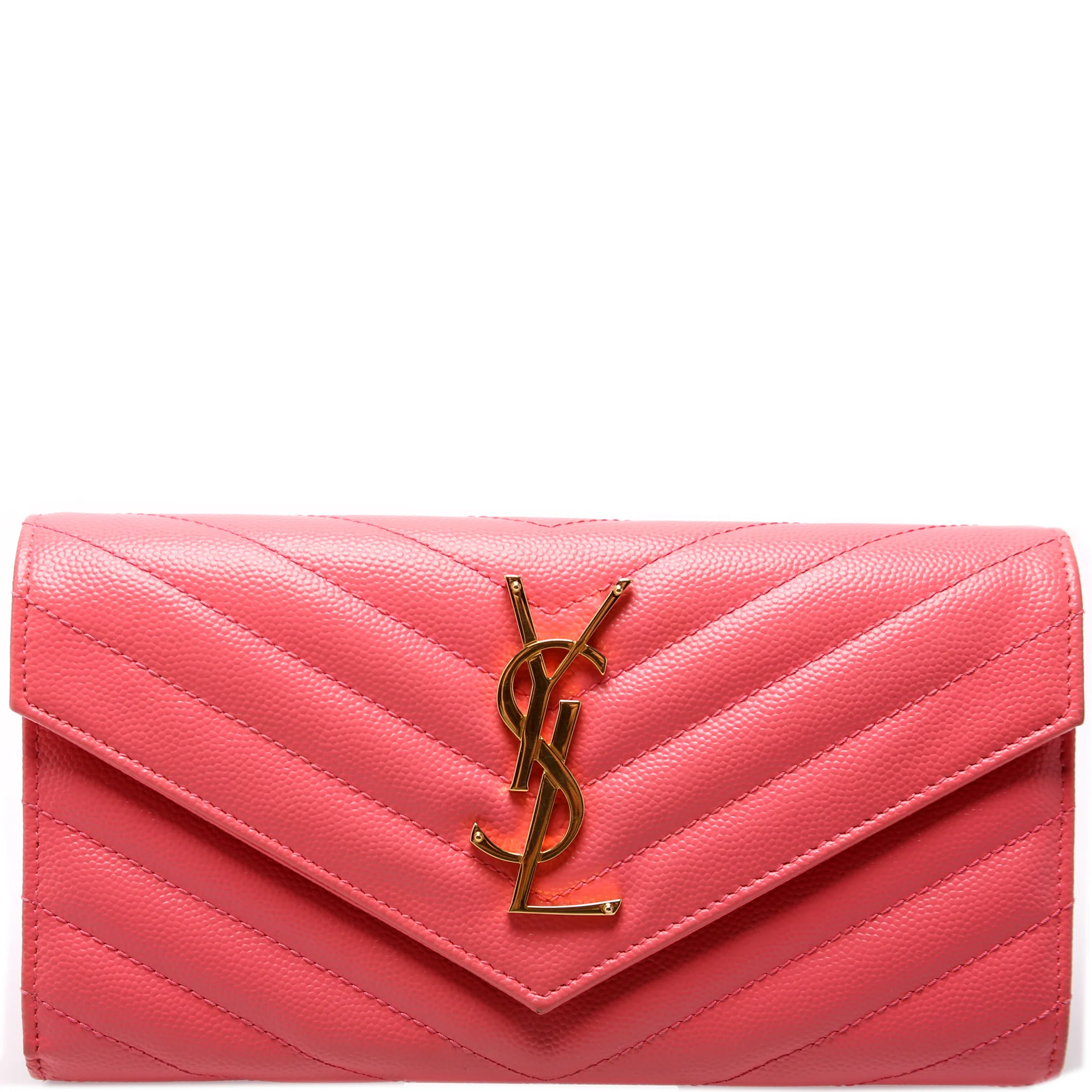 Flap Wallet Large Grain De Poudre