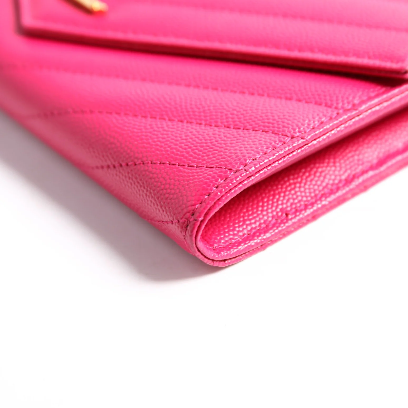 Flap Wallet Large Grain De Poudre 372264 Pink - Image 7