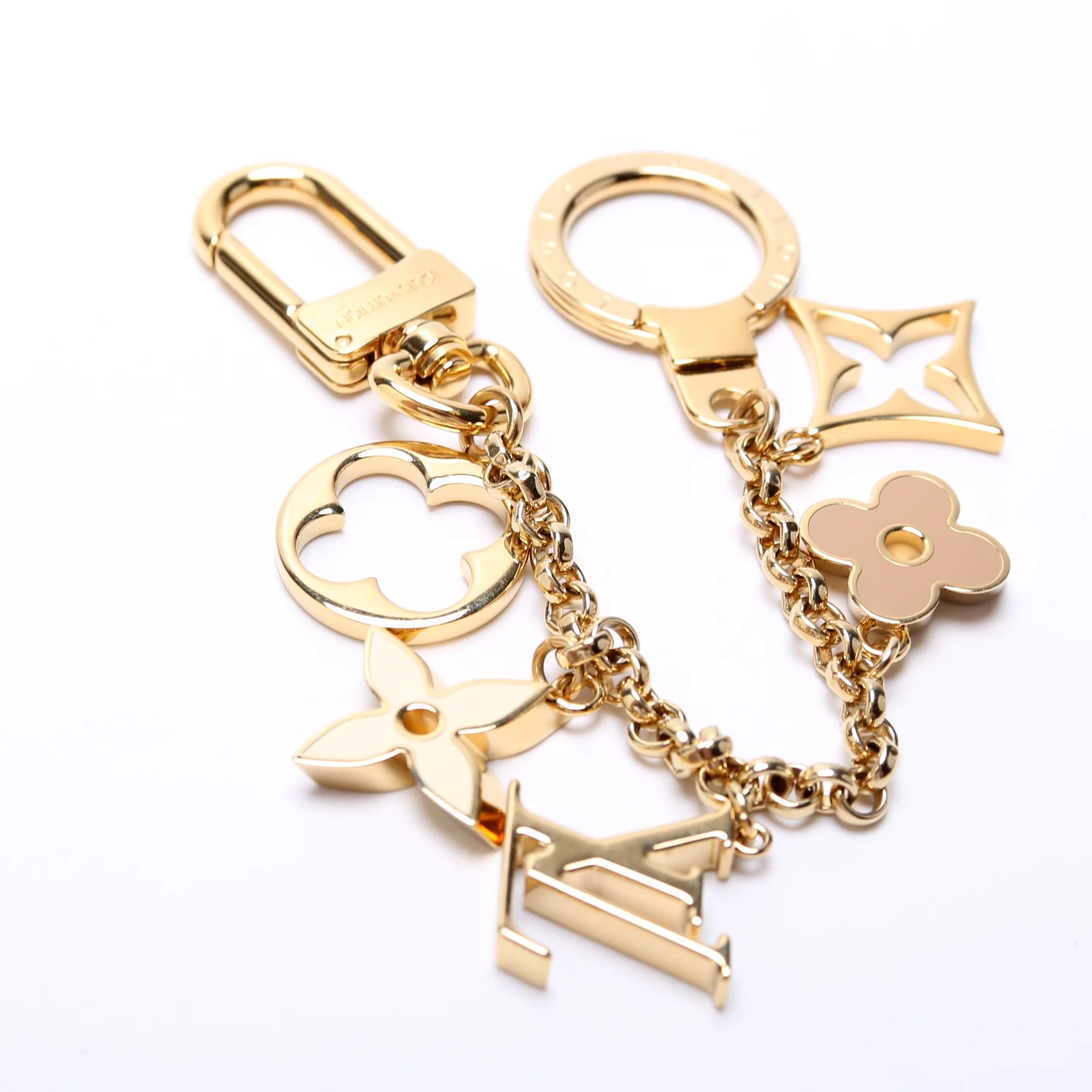 Fleur De Monogram Chain Charm - Image 3