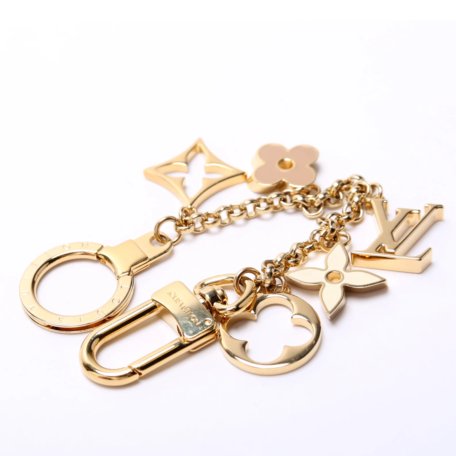 Fleur De Monogram Chain Charm - Image 4