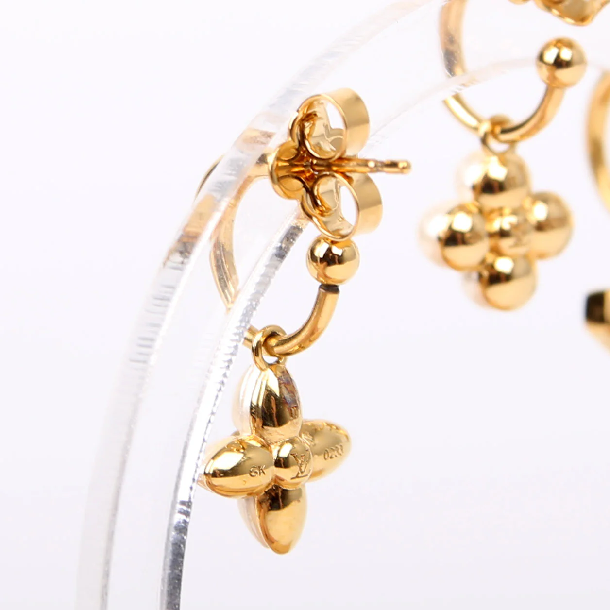 Floragram 3-Piece Hoop Earrings Gold - Image 5