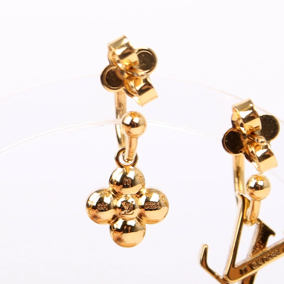 Floragram 3-Piece Hoop Earrings Gold - Image 6