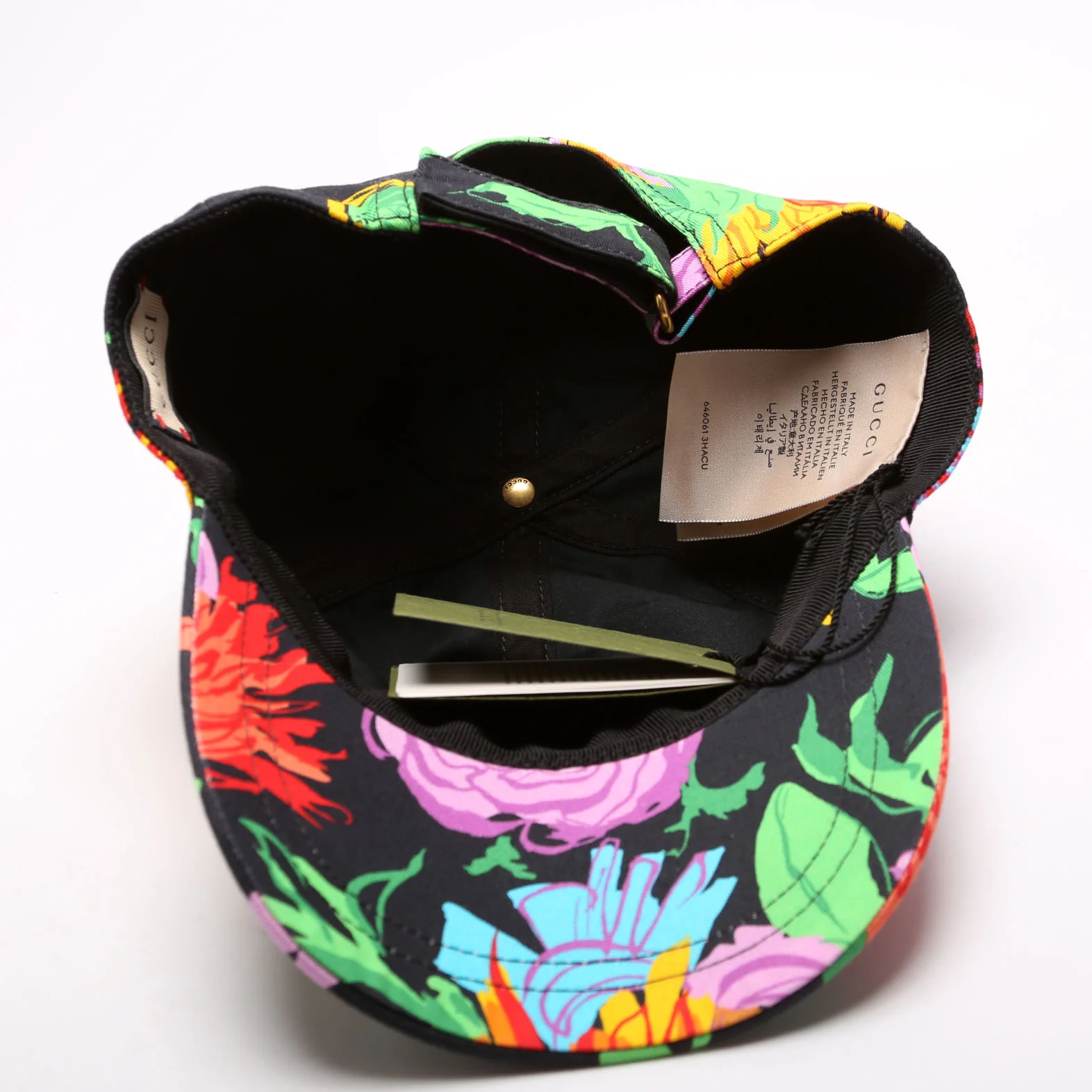 Floral Baseball Cap Size Medium - Image 5