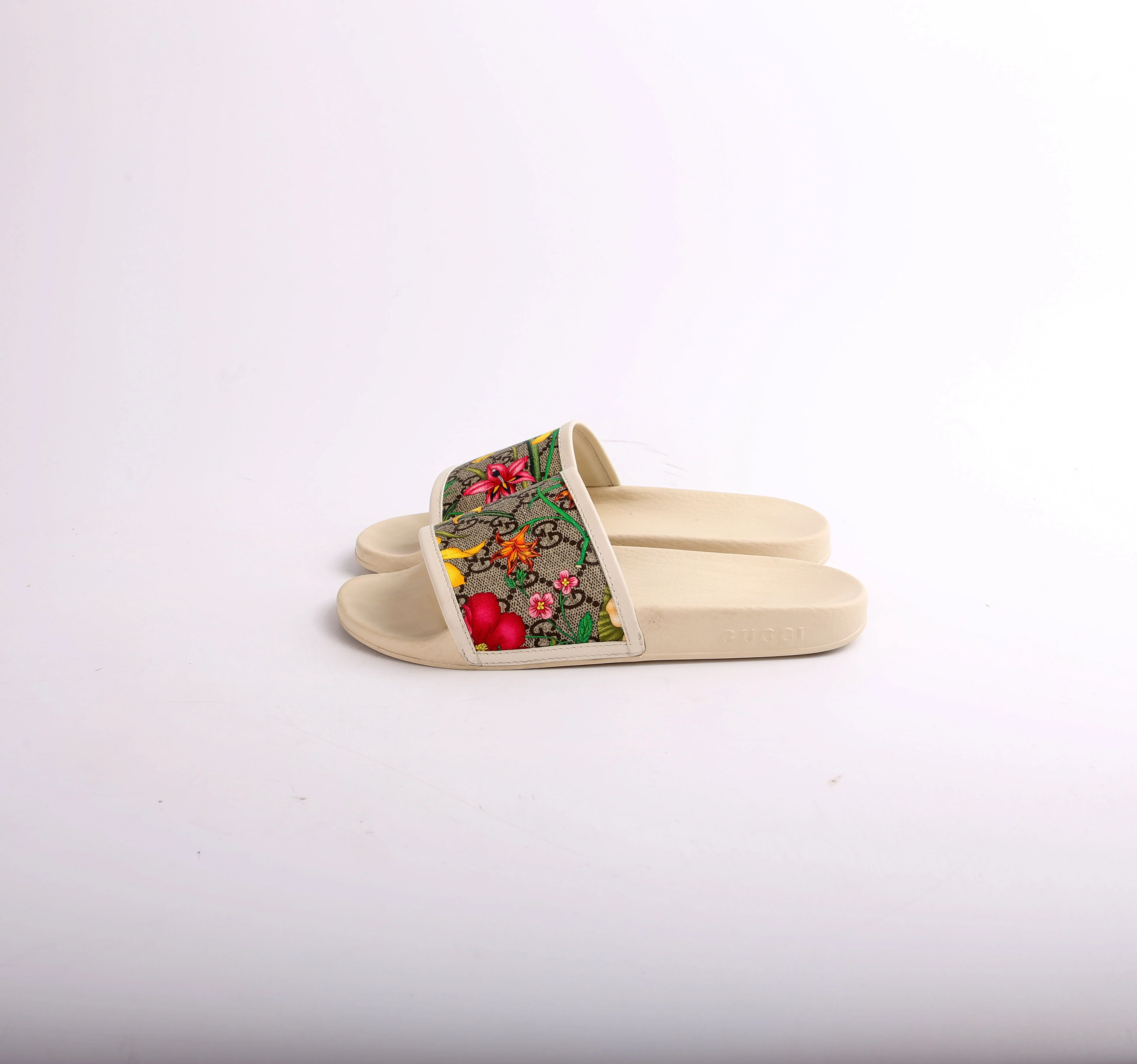 Floral GG Supreme Slides Size 39 - Image 3
