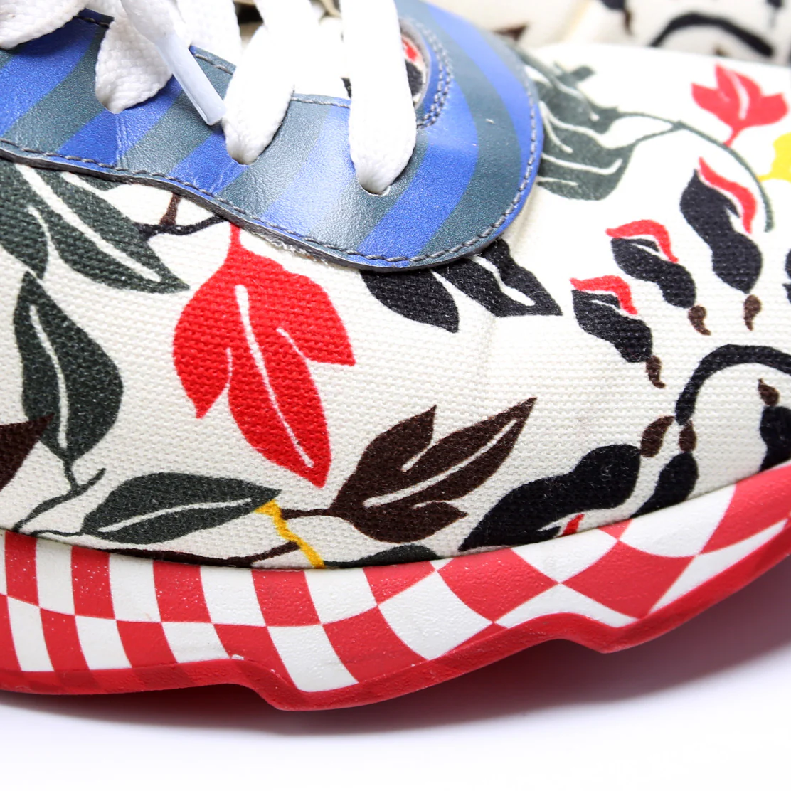 Floral Print Sneakers Size 40.5 - Image 5