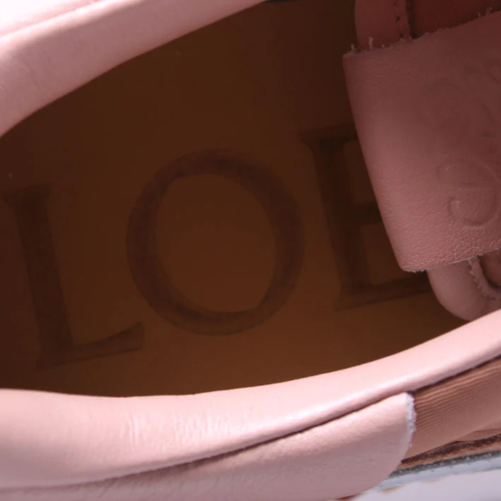Flow Runner Mesh/Suede Sneakers Size 38 Pink/White - Image 5