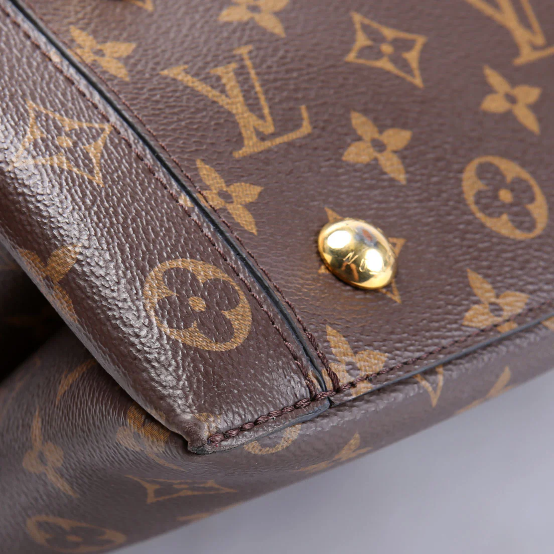 Flower Tote Monogram Black - Image 6