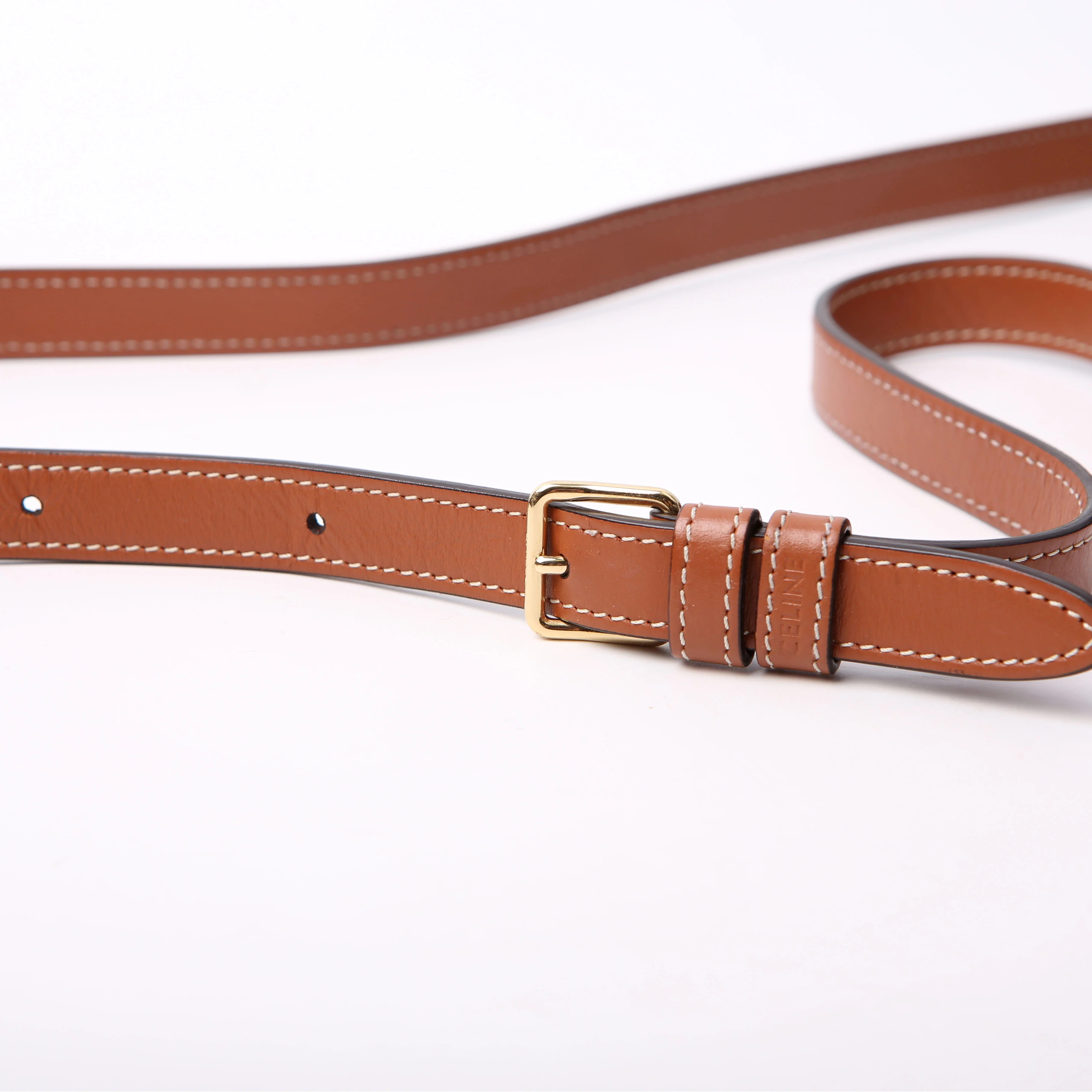 Folco Triomphe Medium Canvas/Calfskin Brown - Image 6