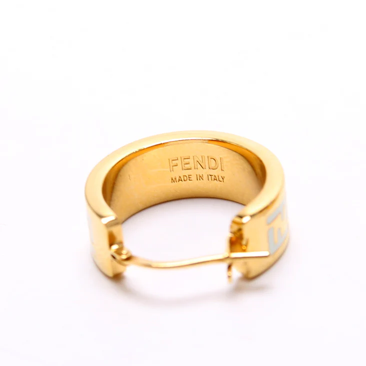 Forever Fendi Huggie Earrings - Image 4