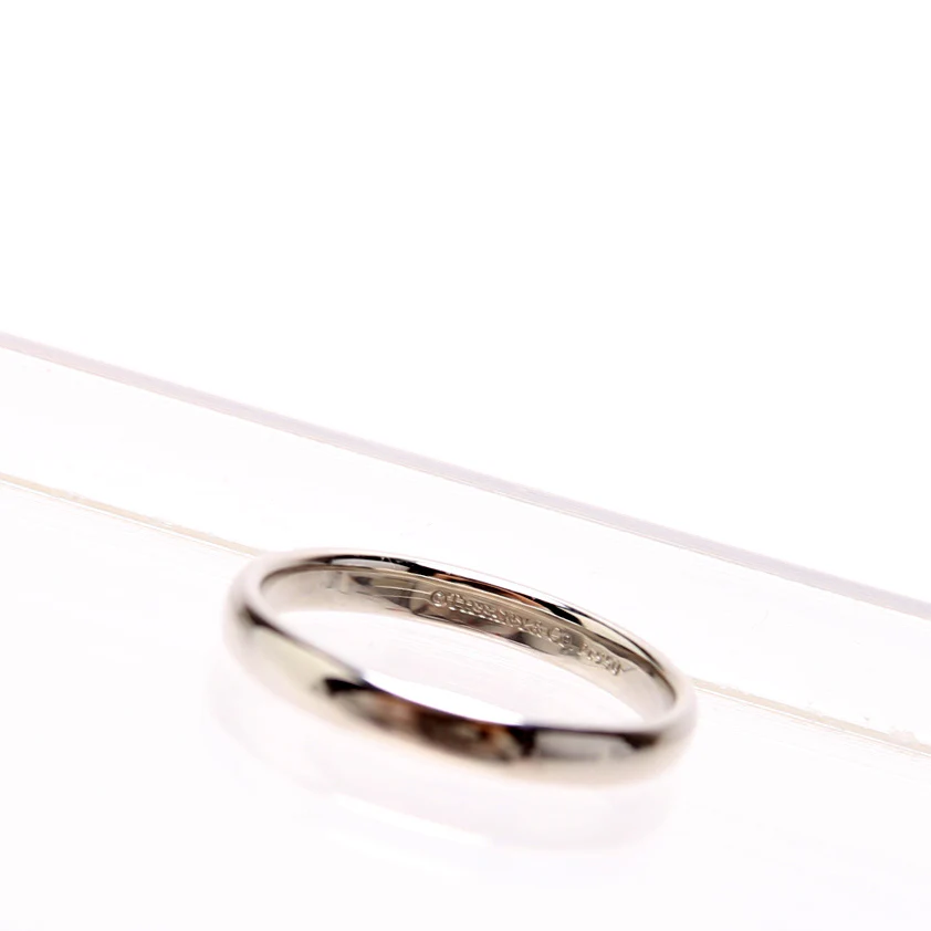 Forever Wedding Band 3MM PT950 Size 8.5 - Image 3