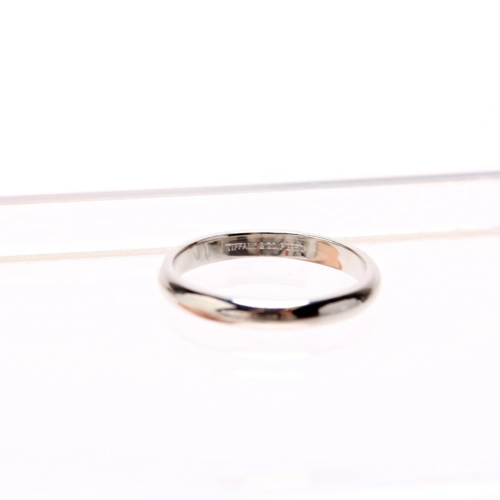 Forever Wedding Band 3MM PT950 Size 9 - Image 3