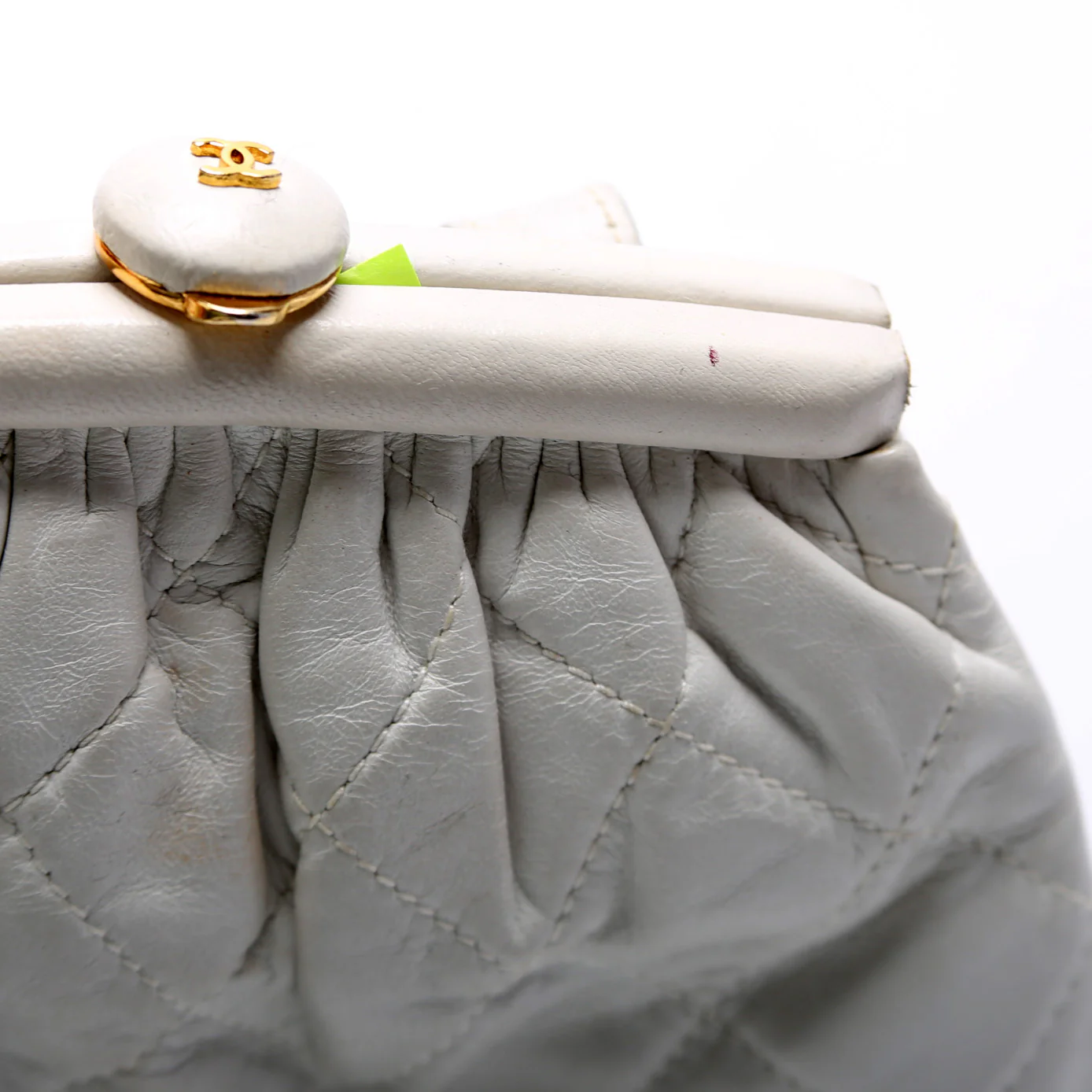 Framed Vintage Waist Bag Lambskin 1M - Image 8