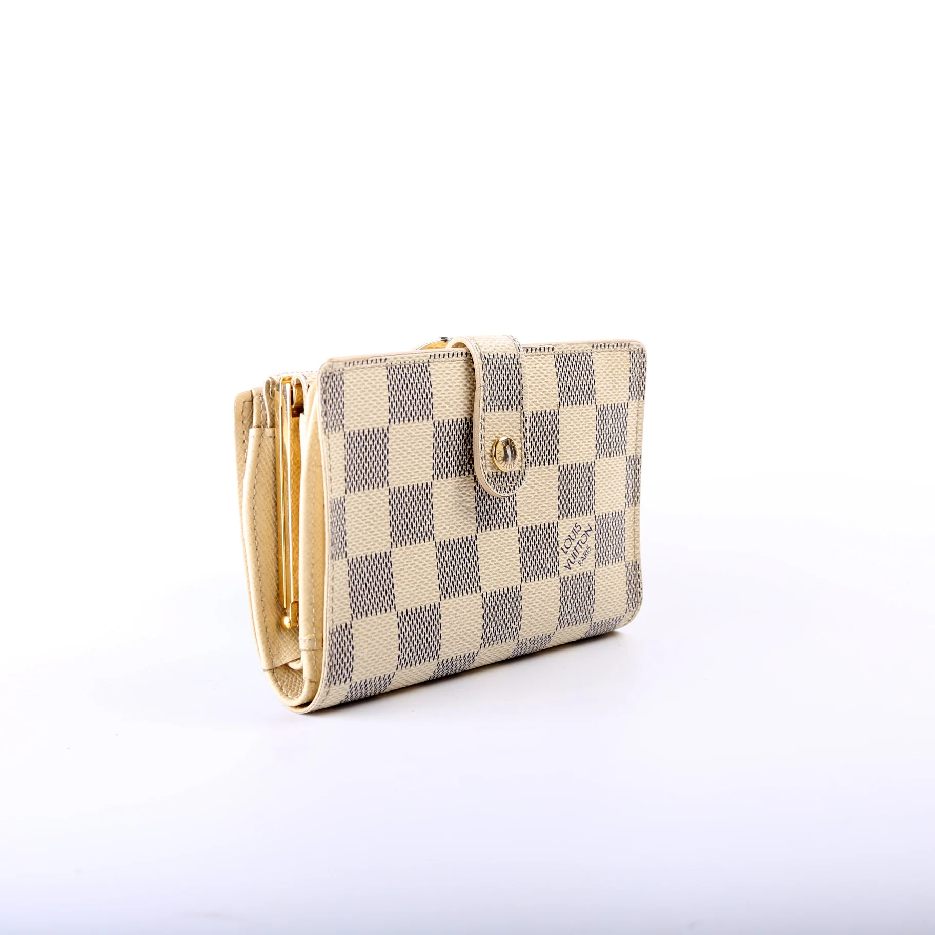 French Purse Wallet Damier Azur - Image 2